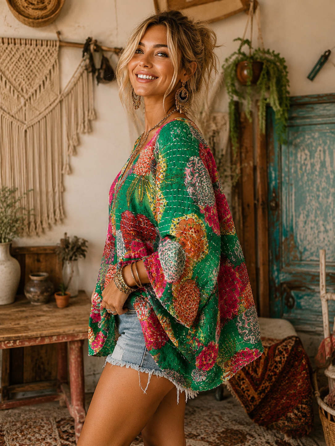 Samantha Kantha Circle Top One Size Fits a Small to 3X