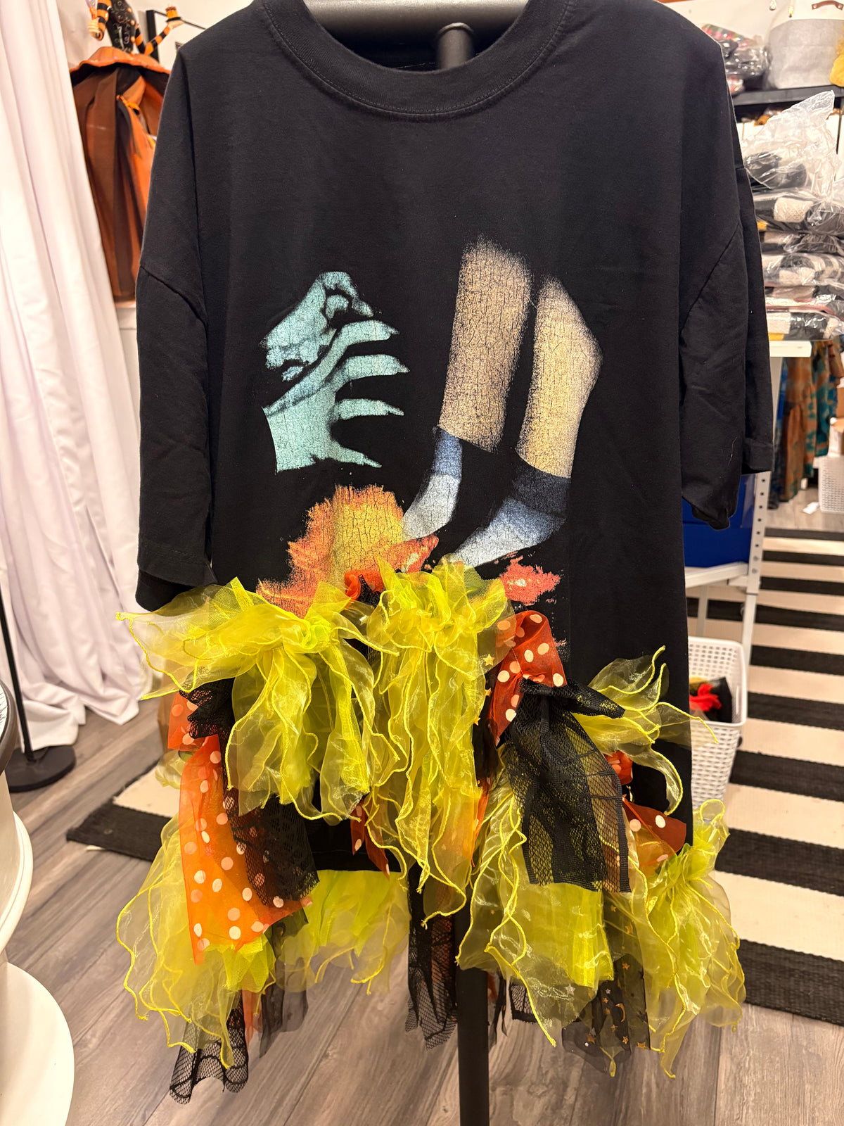 I’ll Get a you My Pretty Fringe Hi/Lo Tee One Size Fits Small to XL