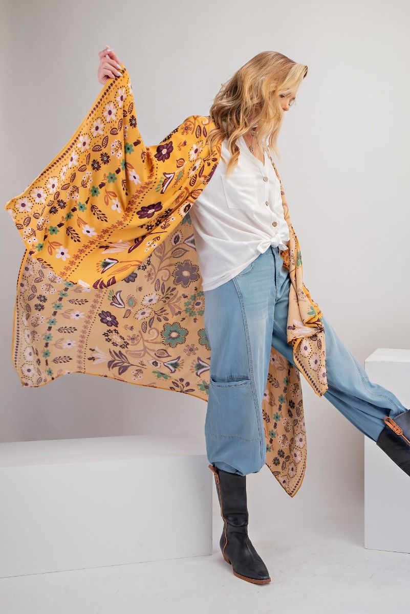 All I Need Flowy Kimono