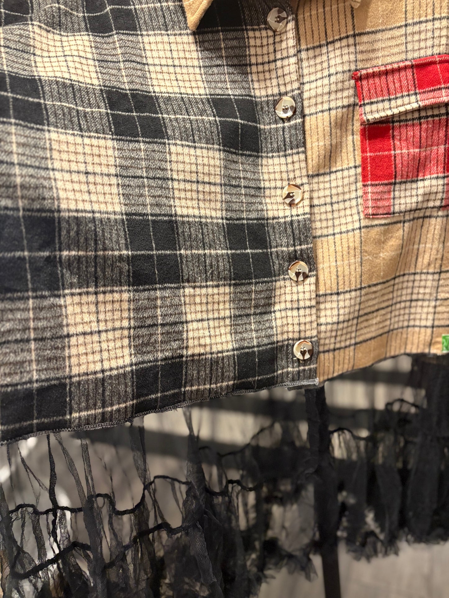 Black Magic Flannel One Size Fits Small to XXL