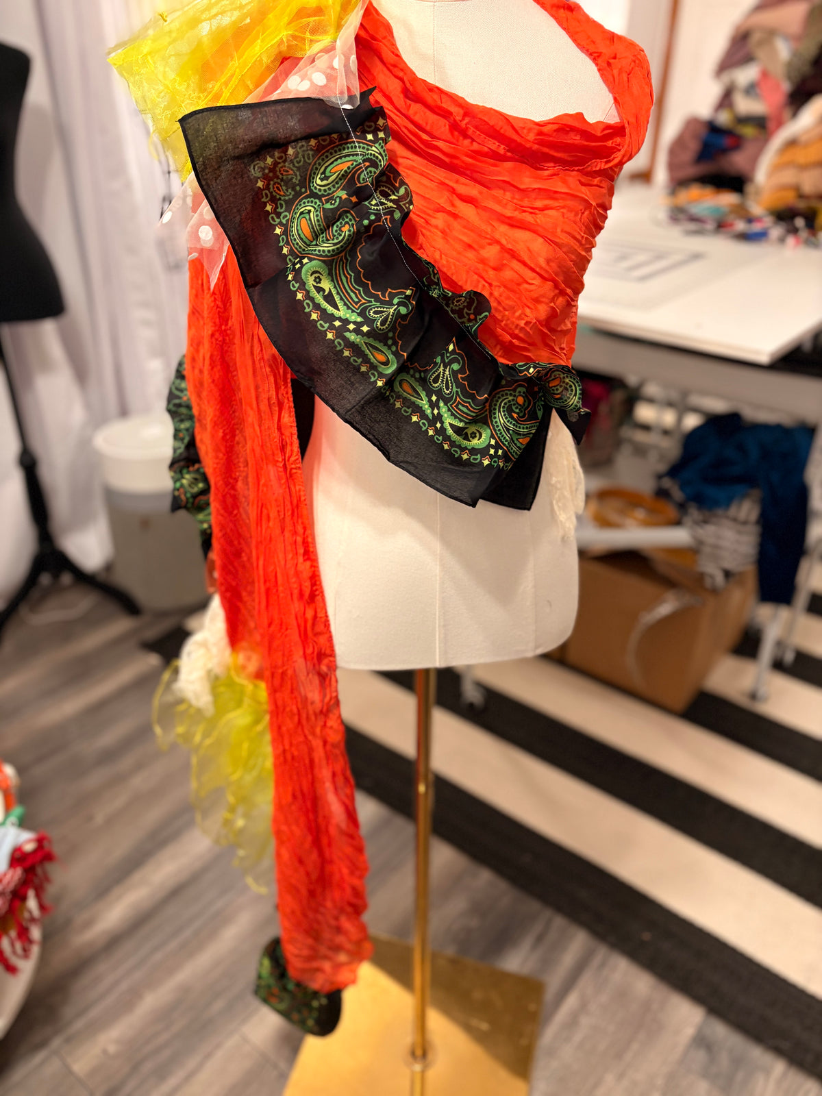 Selena Glam Extra Long Fringe Scarf