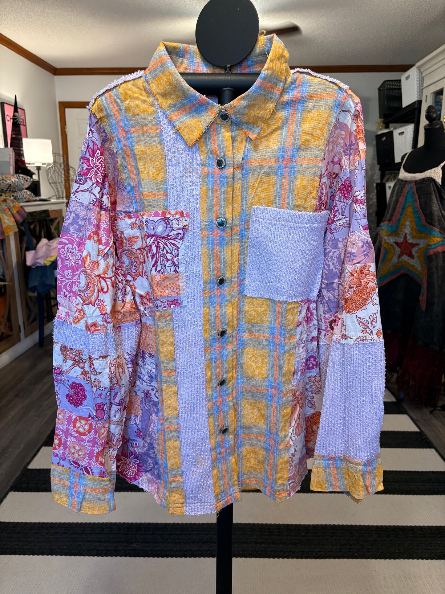 Shine “Junk” Top One Size Fits a Small to XL Oversized