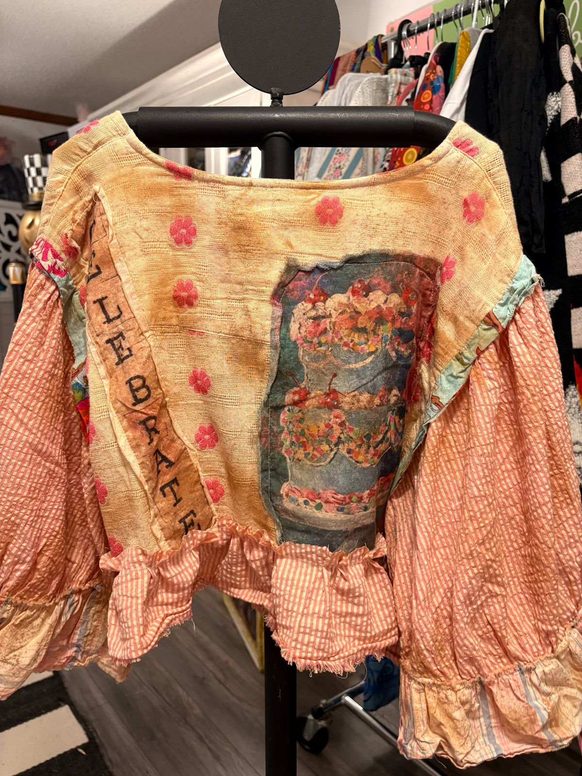 Celebrate Every Day Cropped Jacket One Size Fits Small to XXL