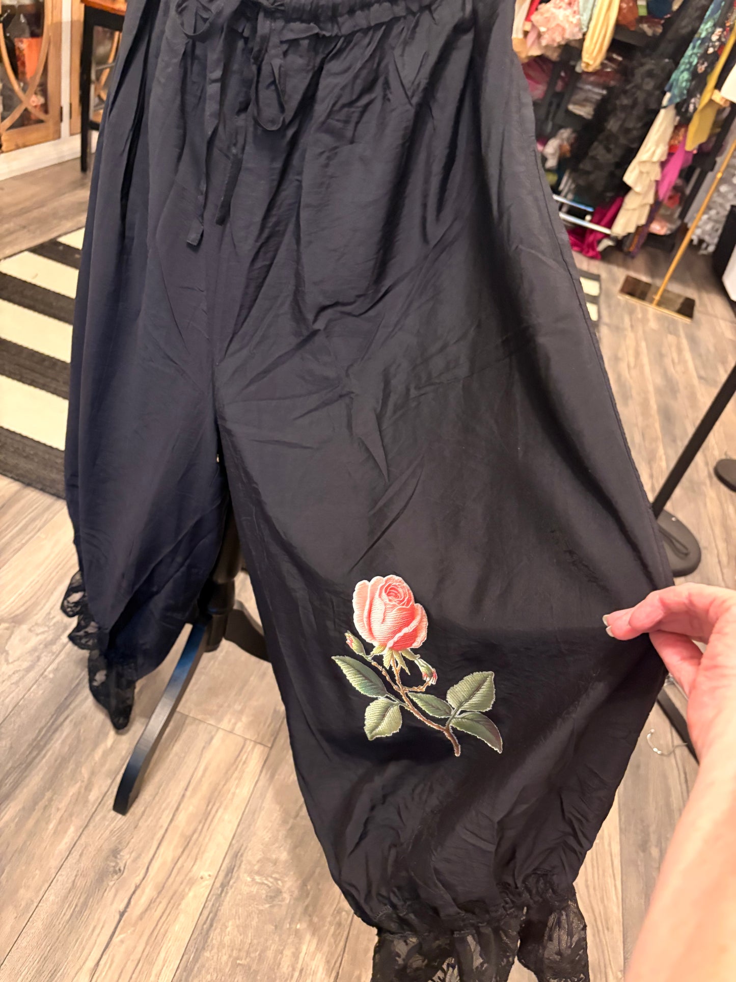 Black Beauty Upcycled Bloomers OVERSIZED Fits An XL to 3X