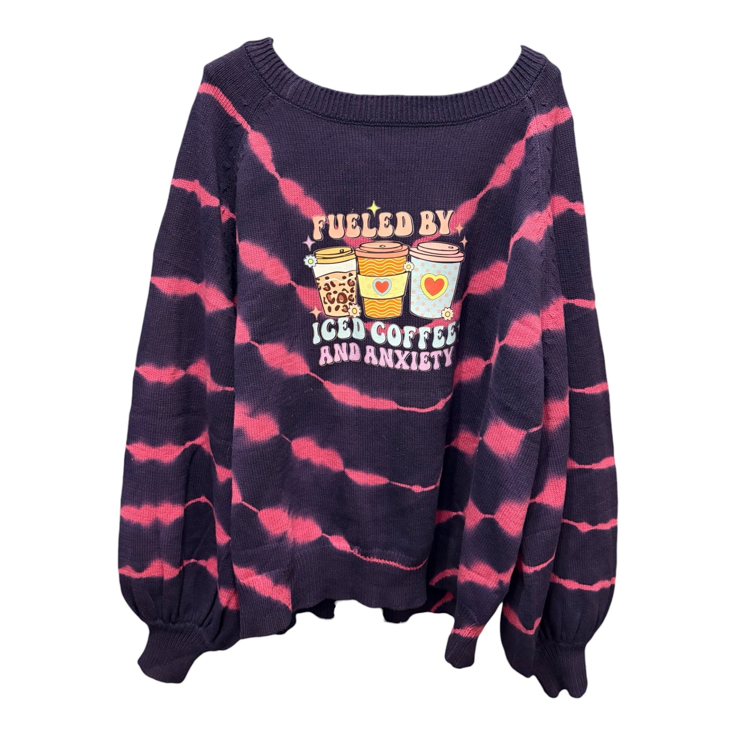 Fueled By Upcycled Oversized Sweater Fits L/XL