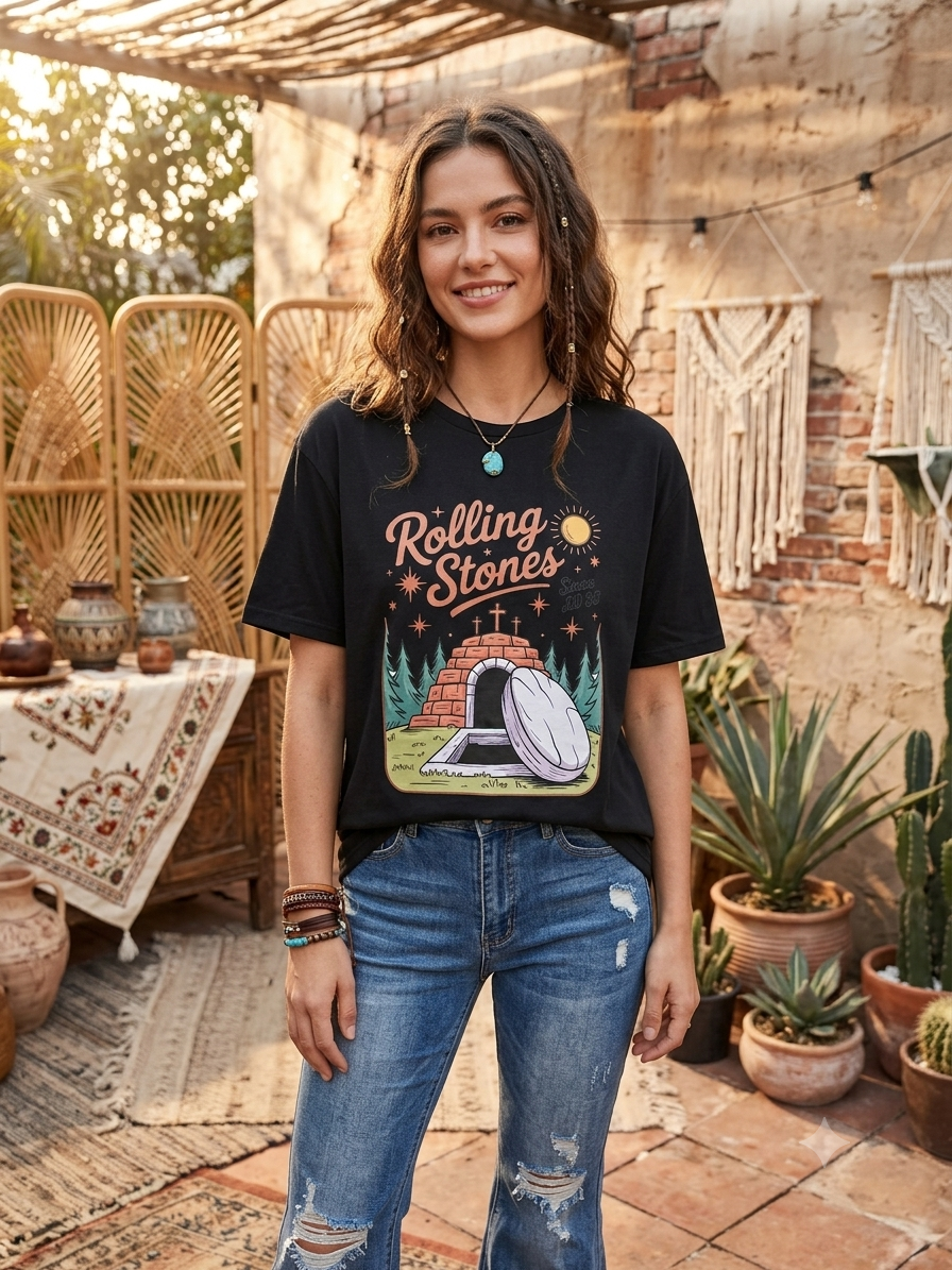 Rolling Stone Since 33AD Tee Size Large