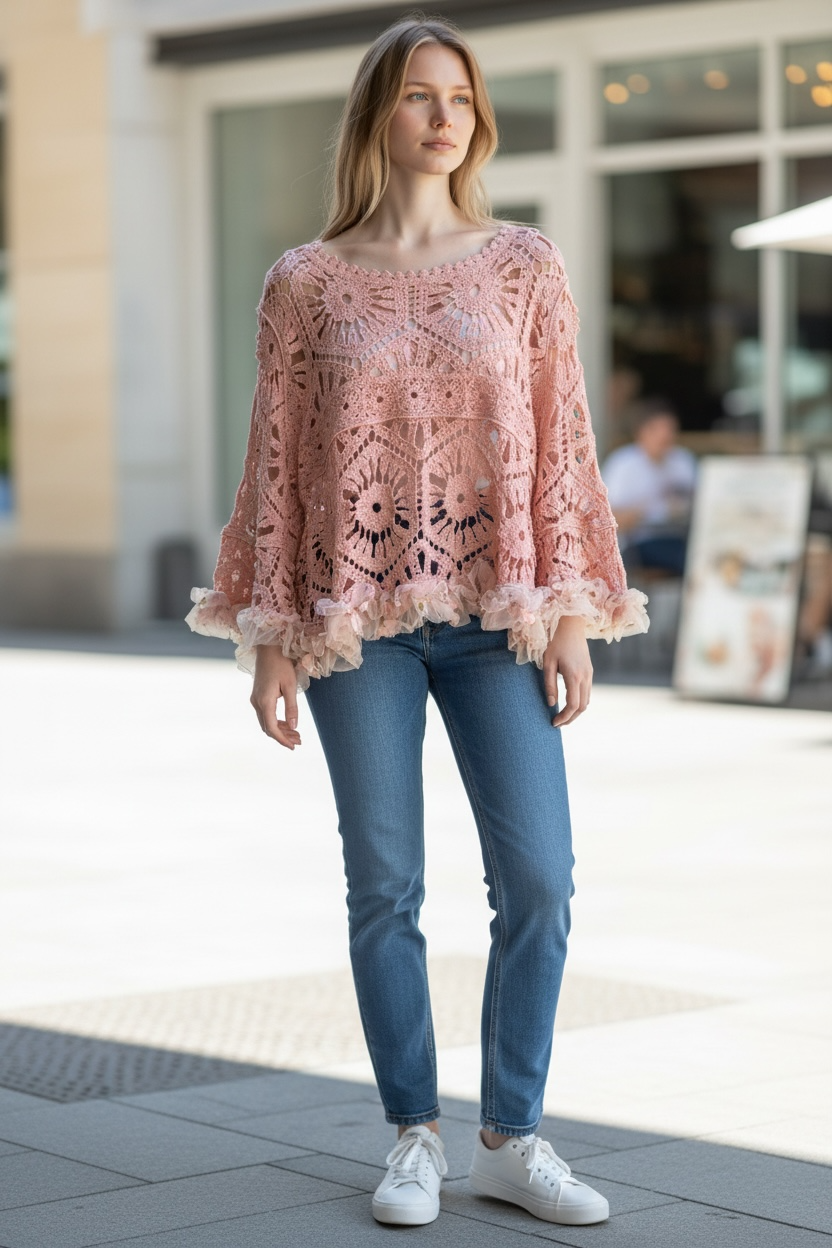 Tiny Dancer Upcycled Ballerina Sweater One Size Fits a Small to XXL (4-16)