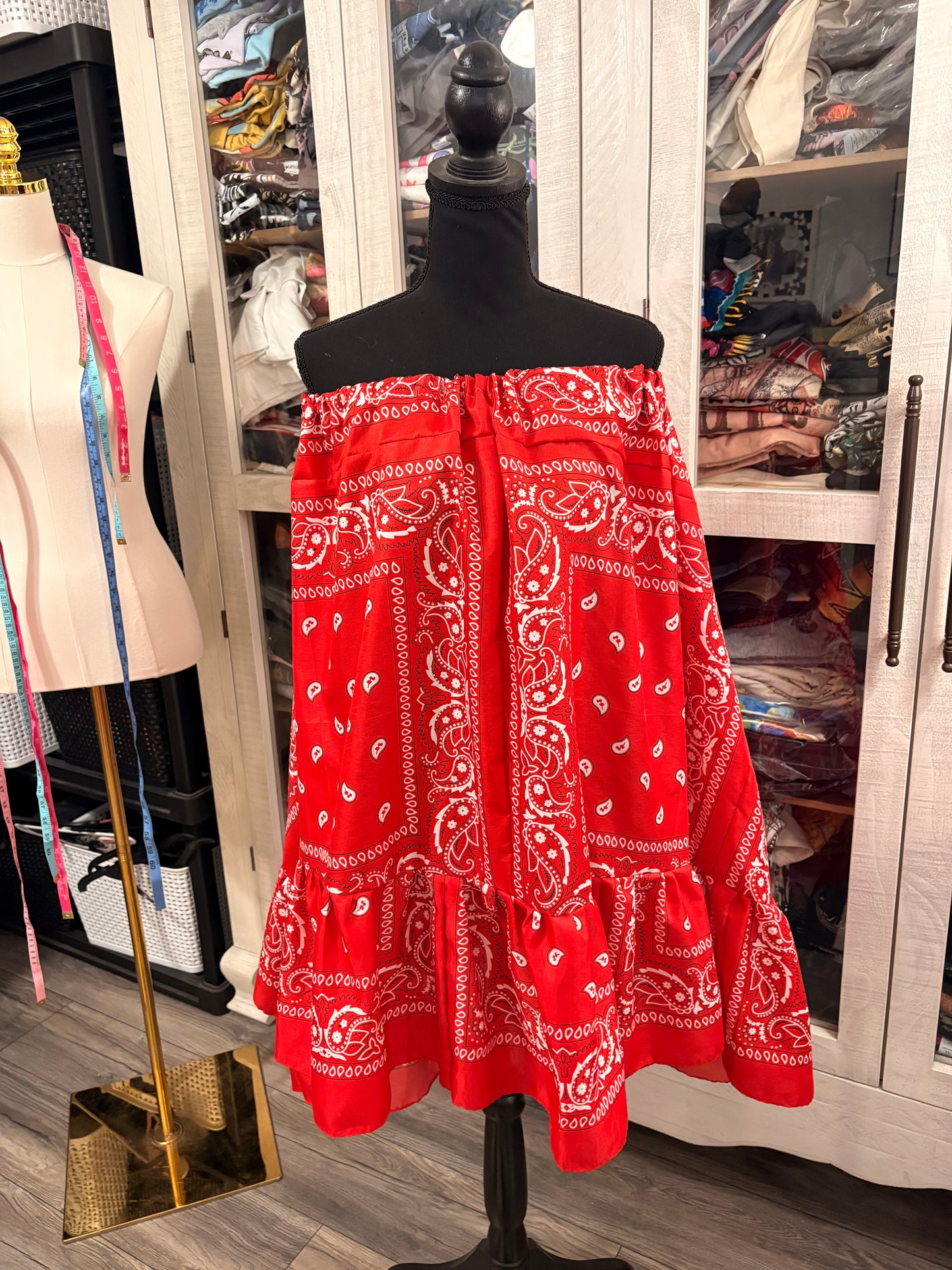 Holly Bandana Skirt Fits a Small to 3X