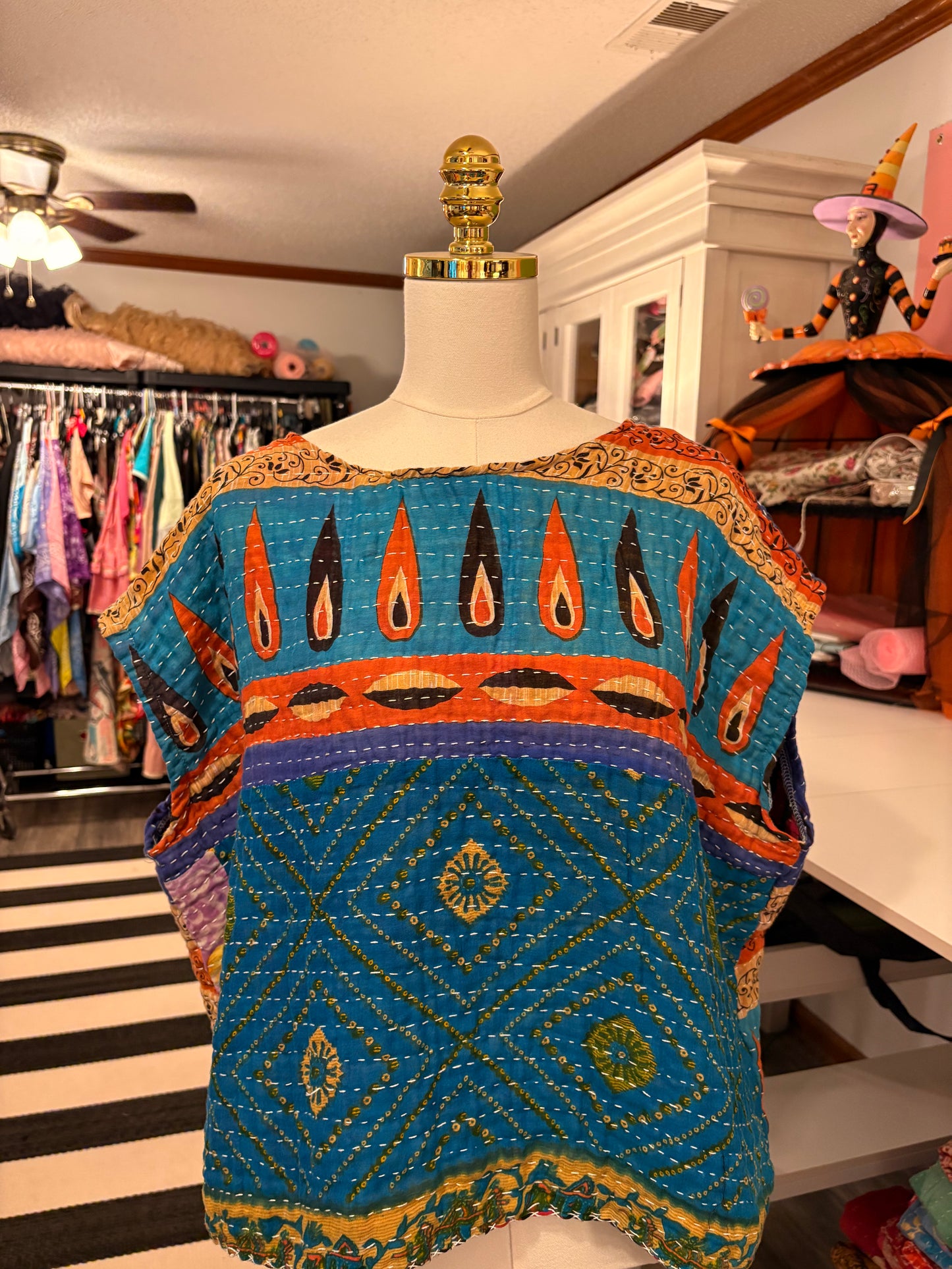 Julianne Kantha Top One Size Fits a Small to XL 6-14