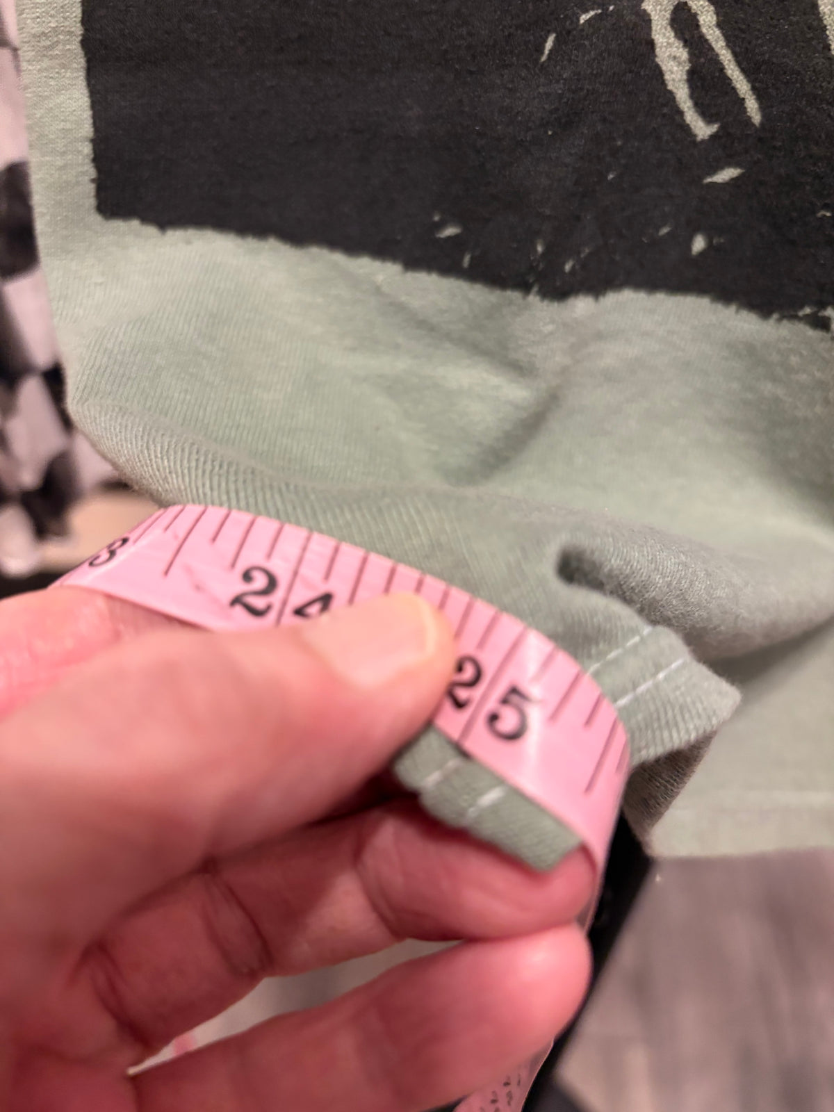Blind Upcycled Tee One Size Fits a Small/Medium