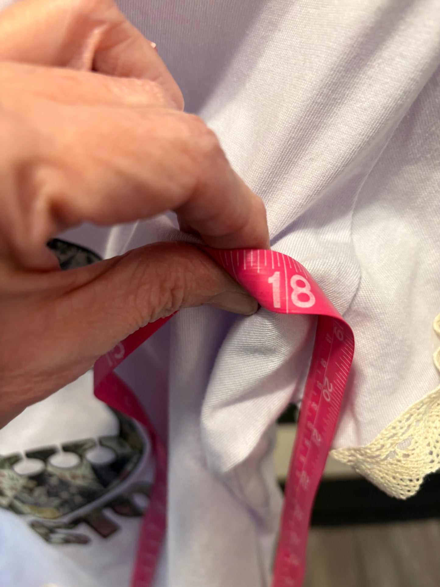 Lavender Woodstock Tee One Size Fits an XS to Medium