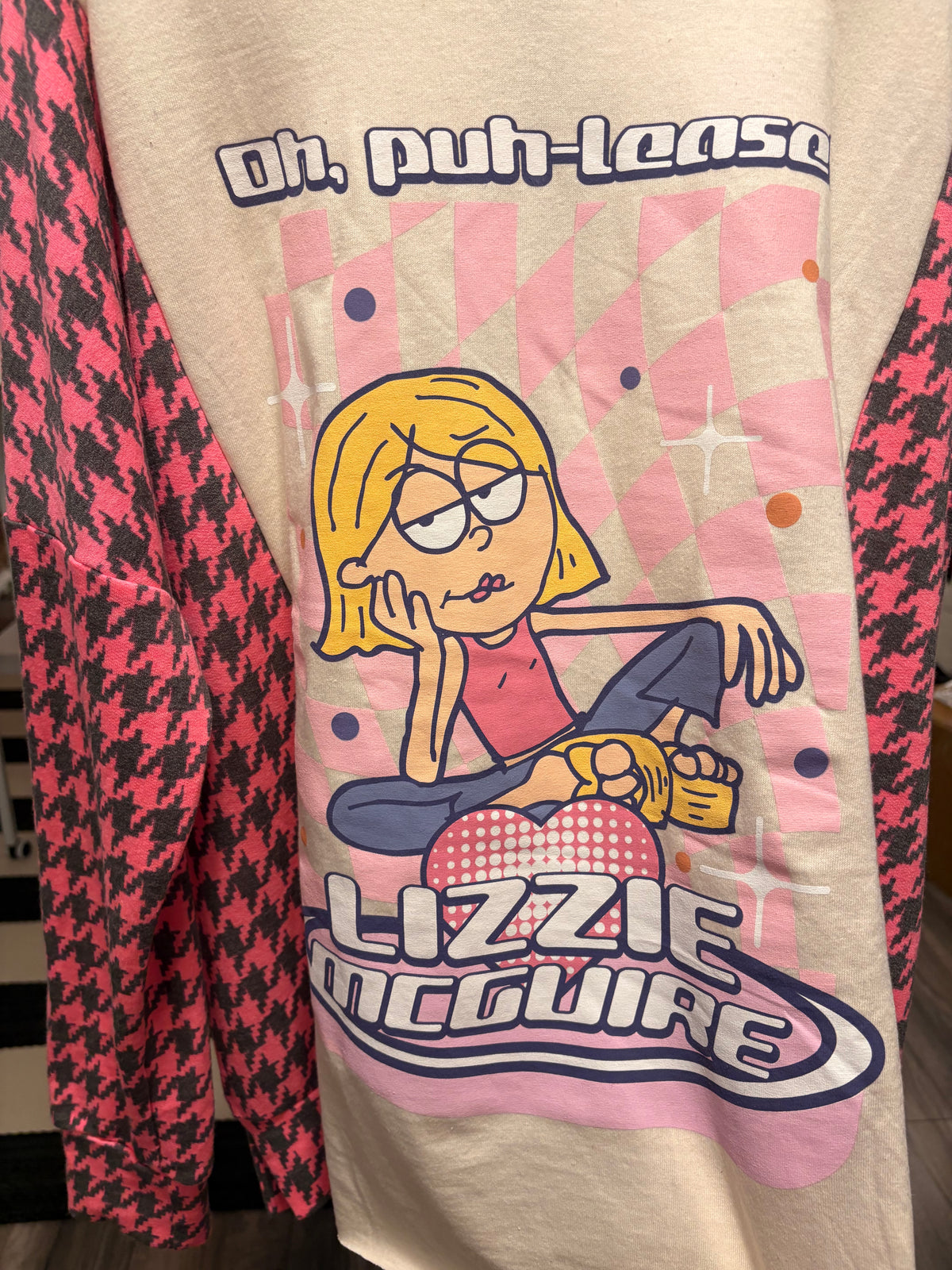 Oh, Pu Lease Glam Sweater Tee One Size Fits a Small to XL