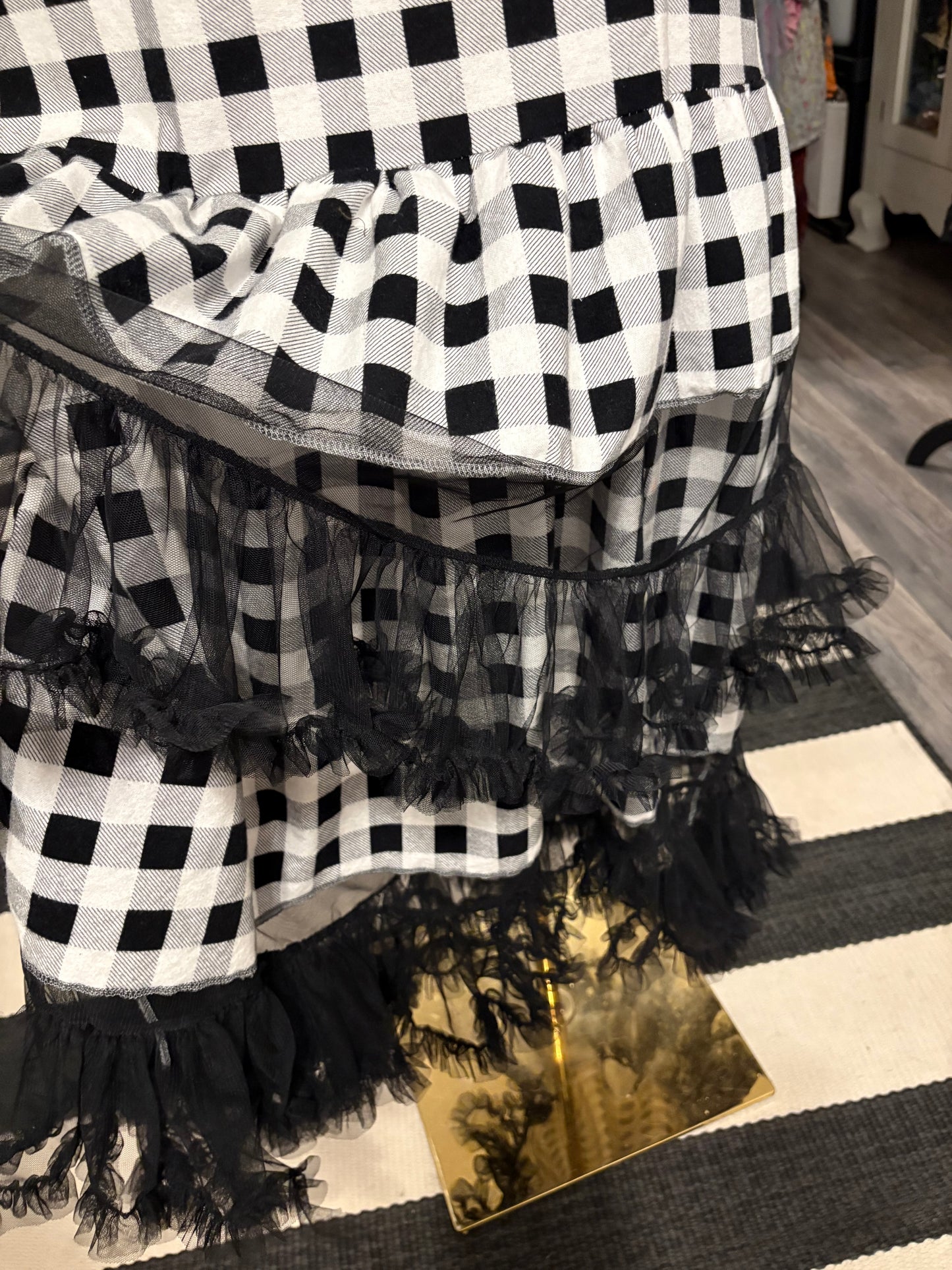 Sophia’s Ruffled Slip Dress One Size Fits a Small to XL