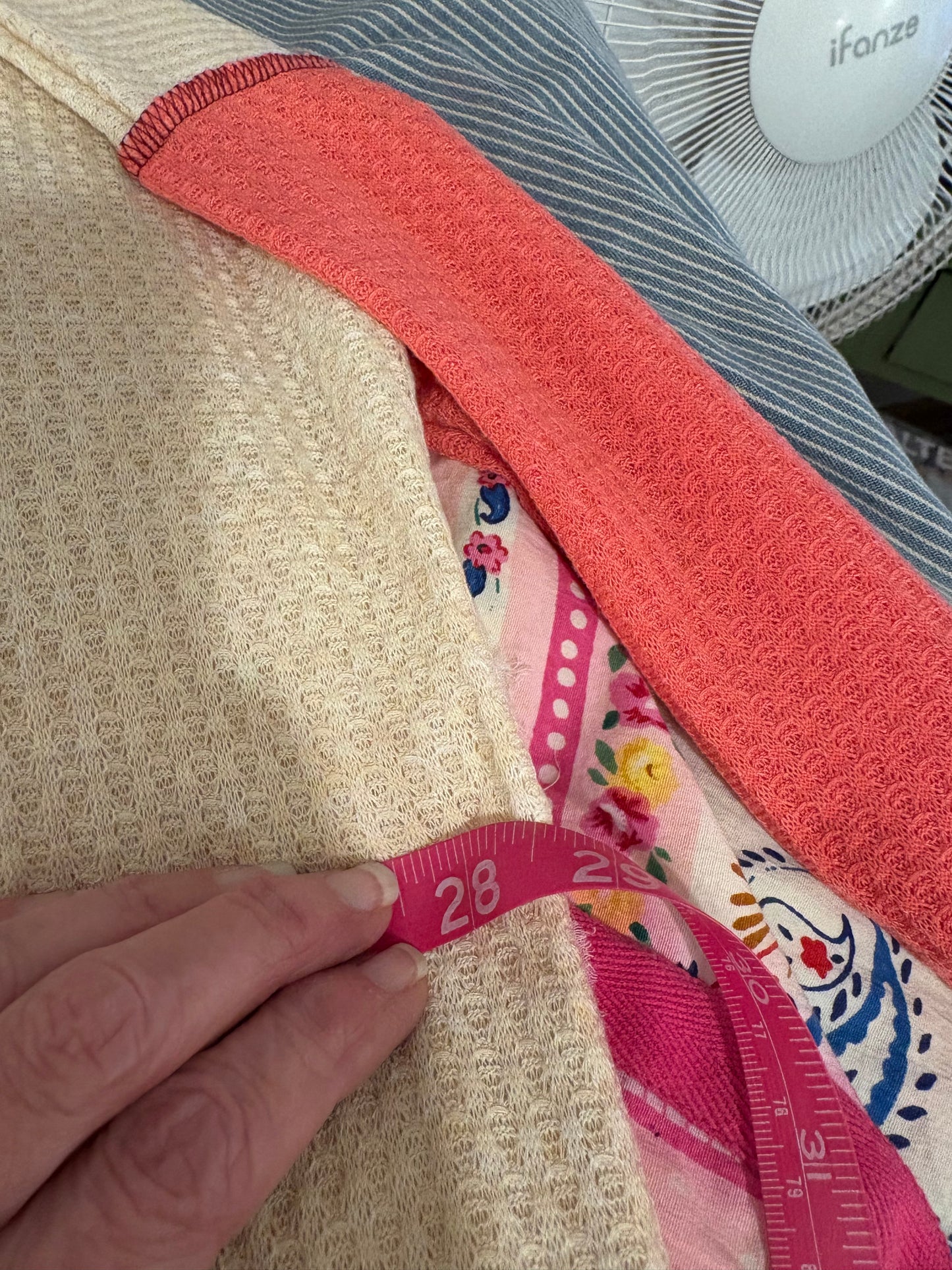 Trusting GOD Upcycled Knit Tee One Size Fits a Small to XXL Oversized