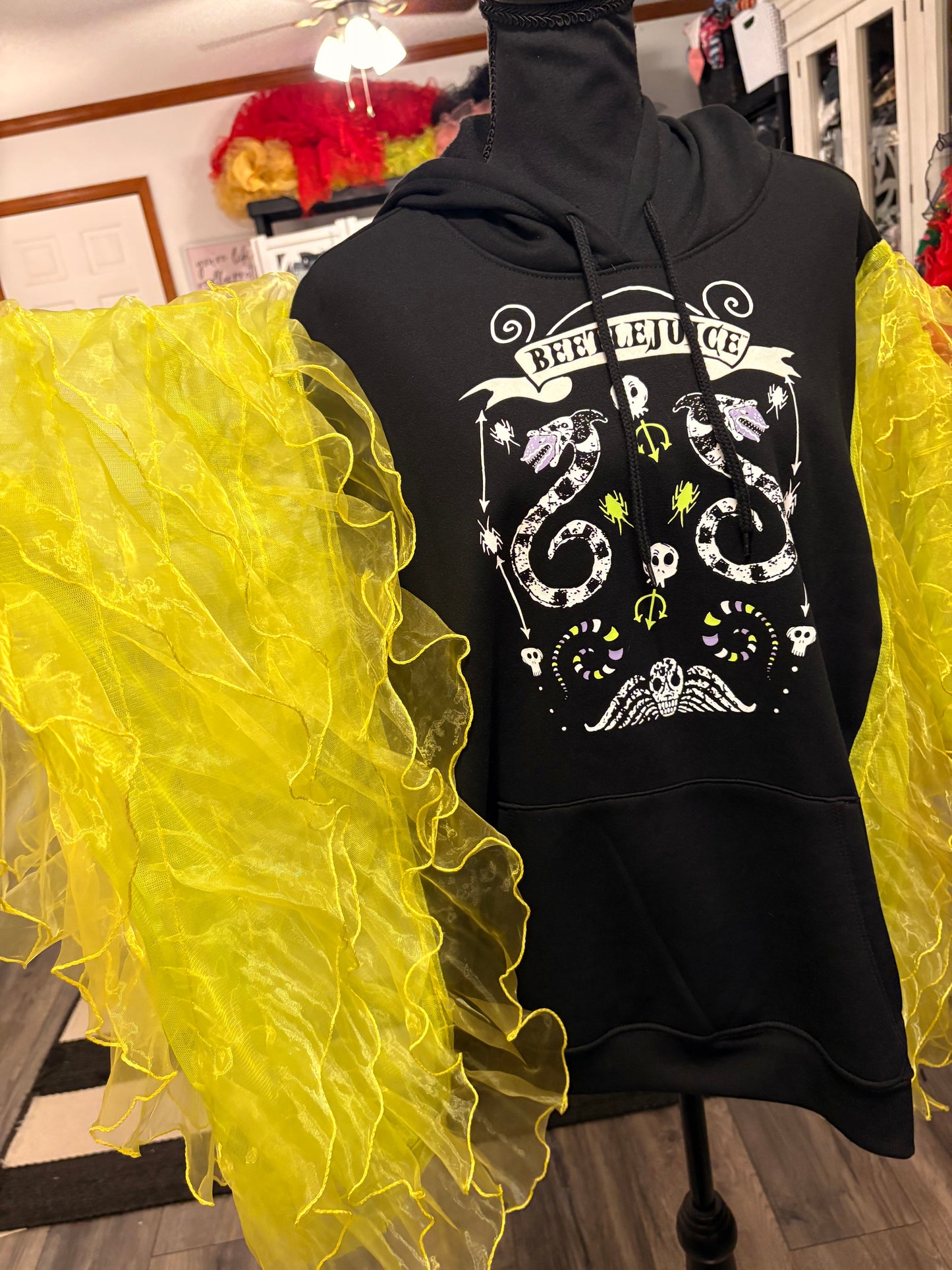 It’s Showtime Rockstar Ruffle Top One Size Fits a Small to 3X