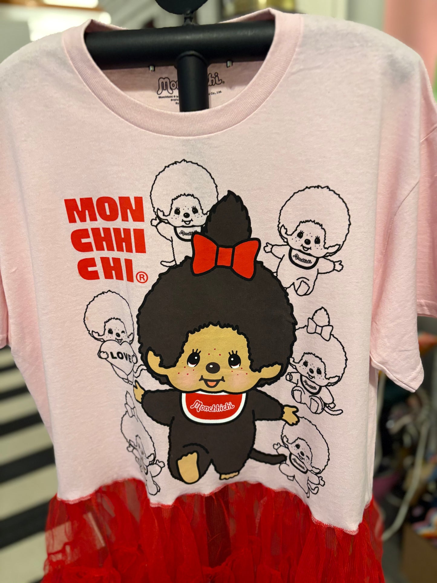 Mon Chi Chi Rockstar Tutu Tee One Size Fits a Small to Large