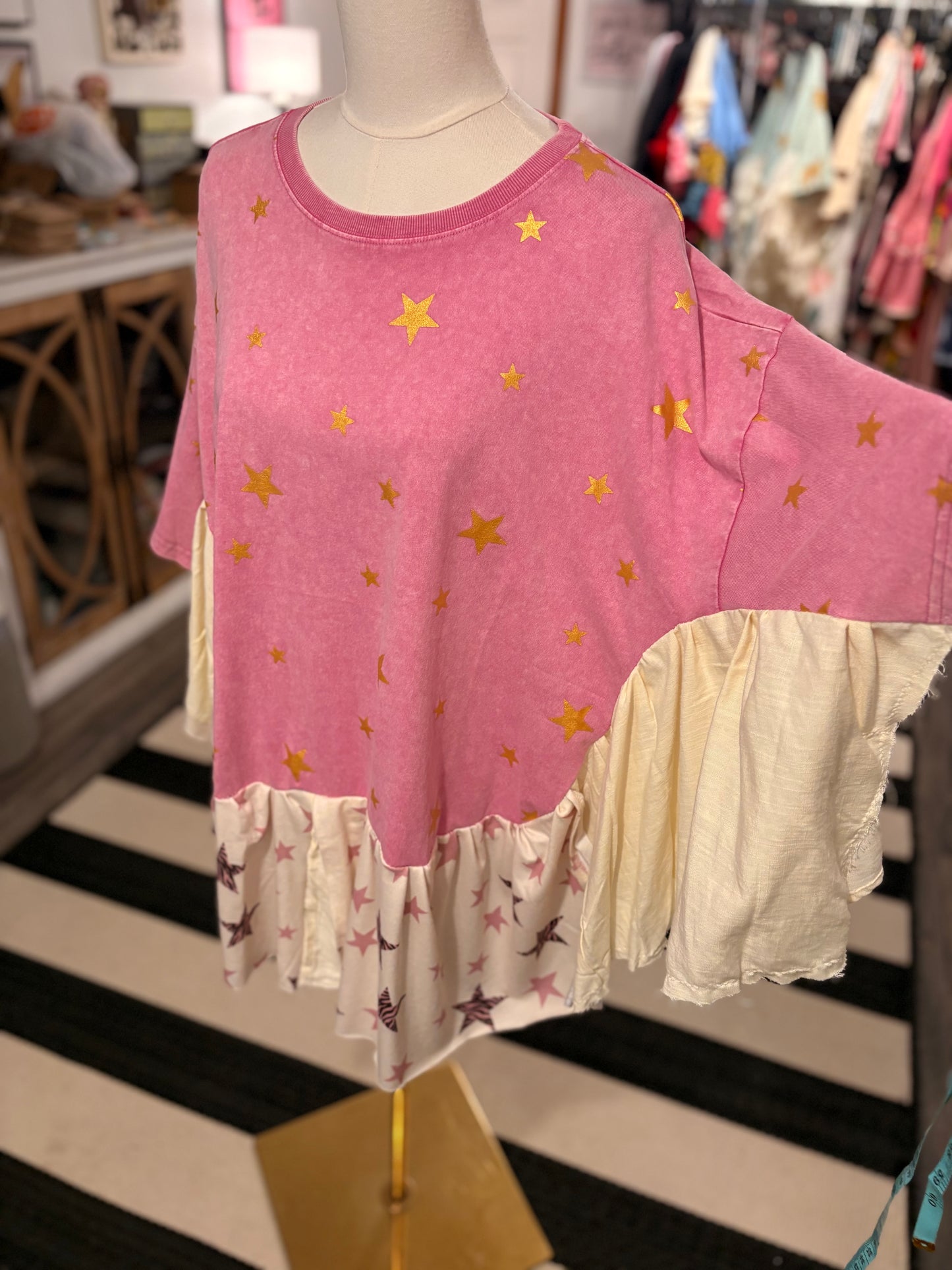 Reach For The Stars Angel Poncho One Size Fits a Large to 2X