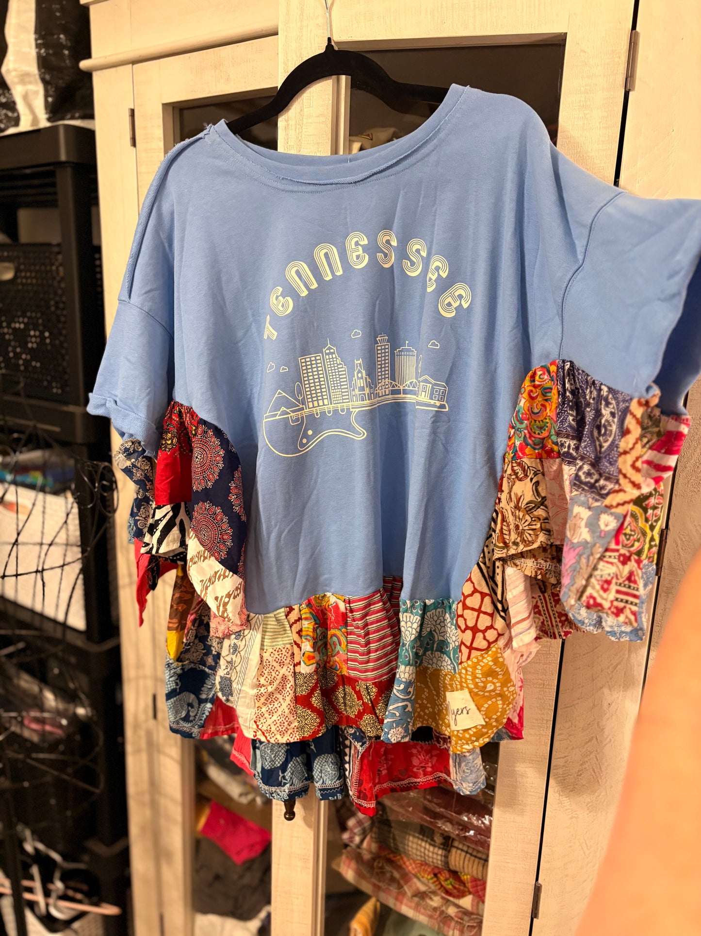 Tennessee Angel Poncho One Size Fits a Small to XL