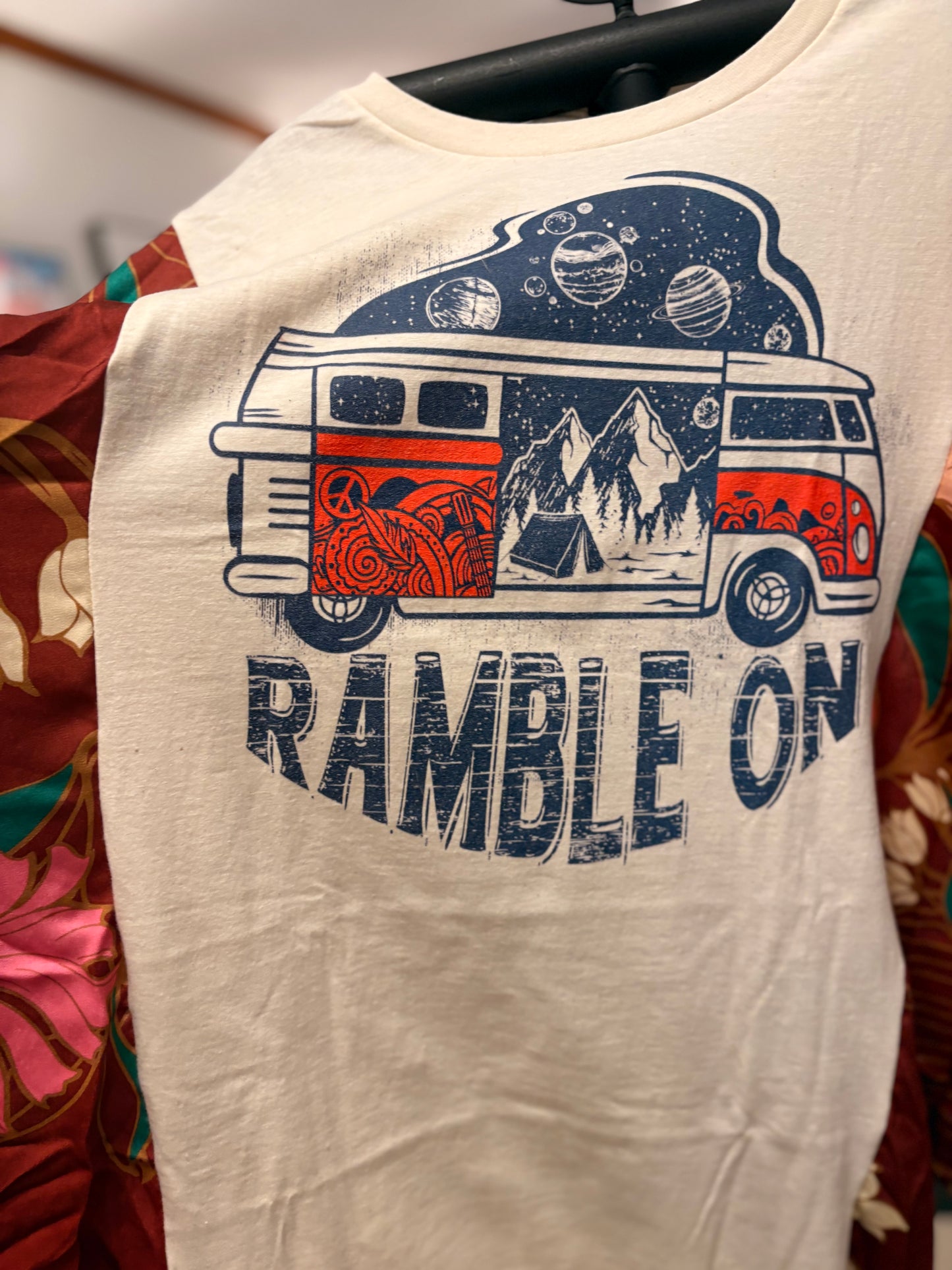 Ramble On Upcycled Kimono Top One Size Fits a Small to 3X