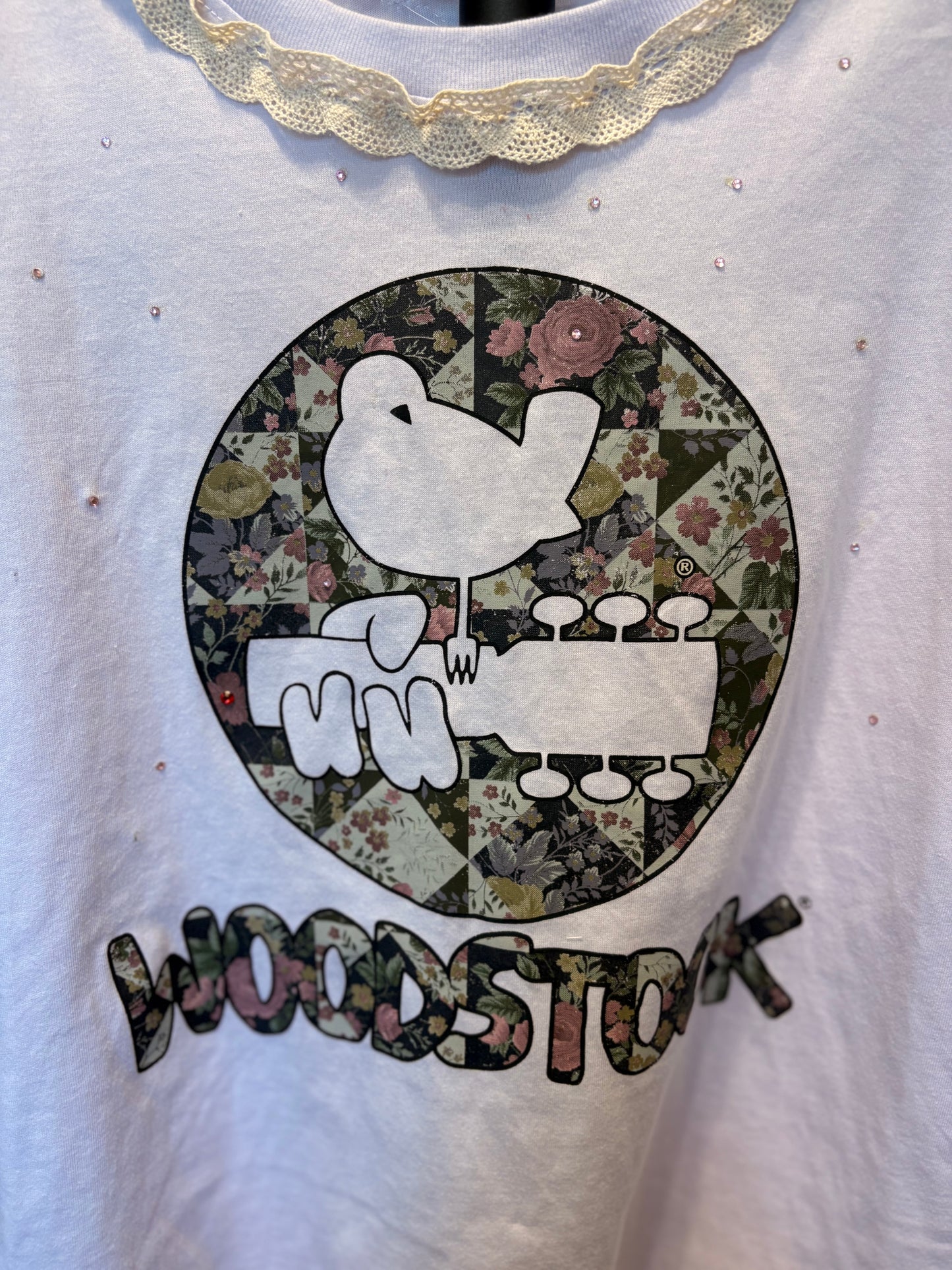Lavender Woodstock Tee One Size Fits an XS to Medium