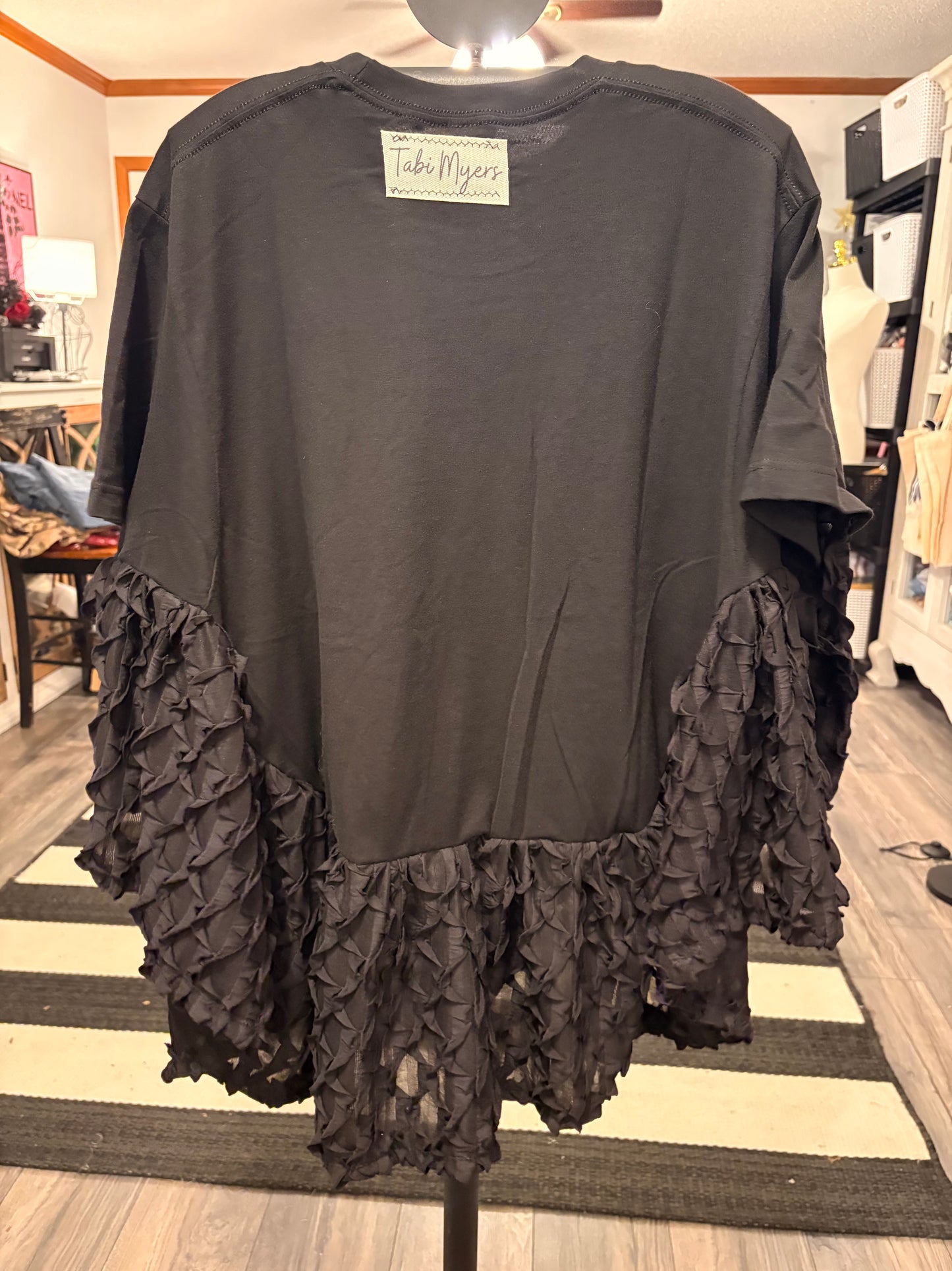 Beautifully Broken Rock Angel Poncho One Size Fits a Small to 3X Oversized