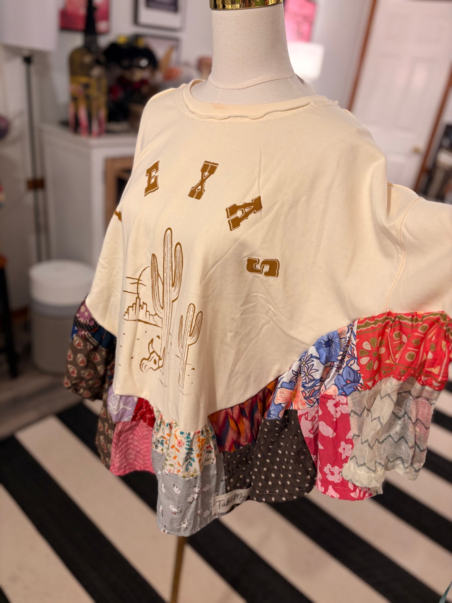 Texas Angel Poncho One Size Fits a Small to Large