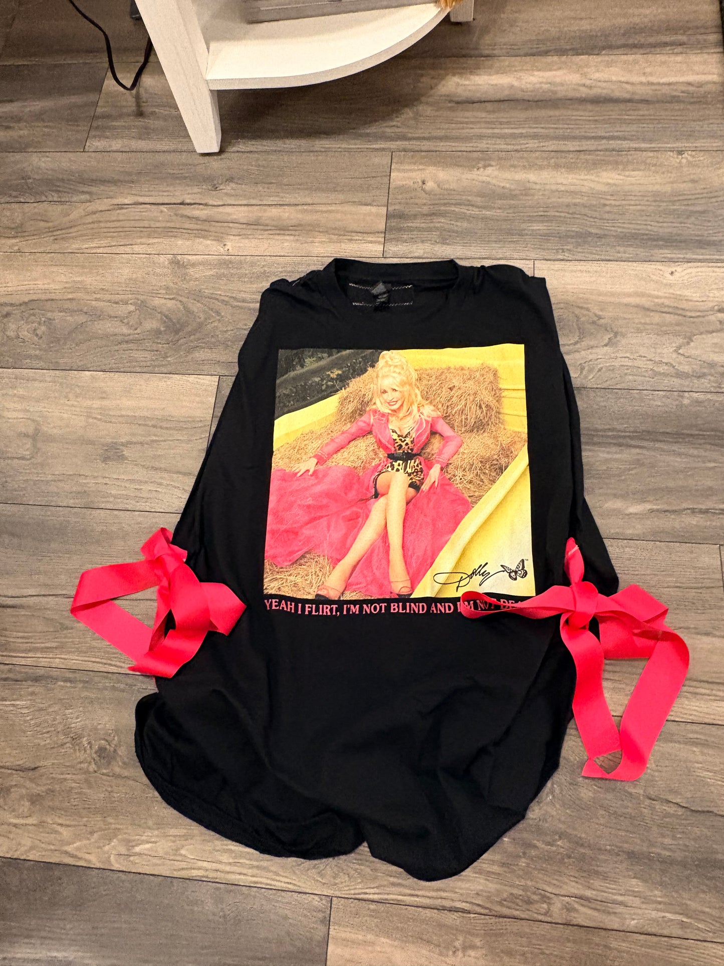 The Flirt Upcycled Ribbon Tank One Size Fits Small to 2X