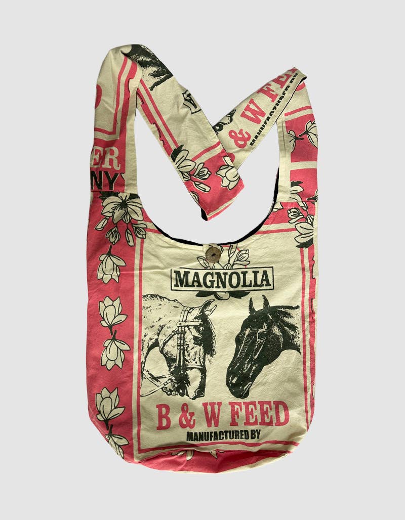 Horse Sling Hobo Bag