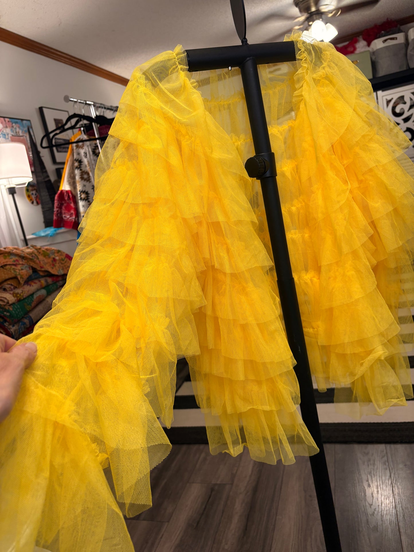 The Yellow Tulle Rockstar Jacket One Size Fits a Small to XXL