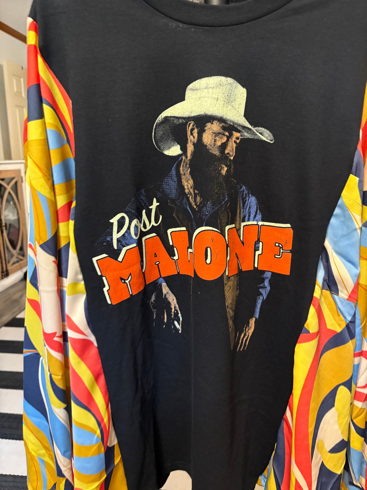 Post Malone Upcycled Tee One Size Fits a Small to XXL