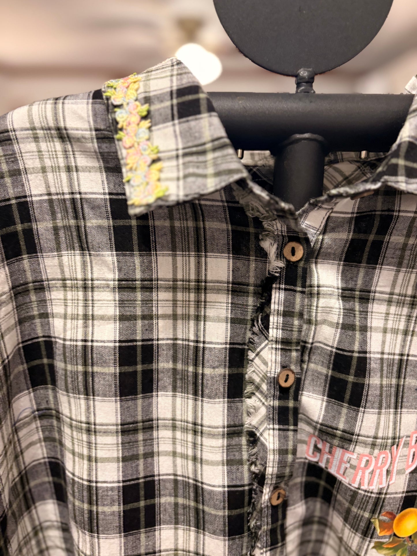 Cherry Blossom “Junk” Top One Size Fits a Small to XXL