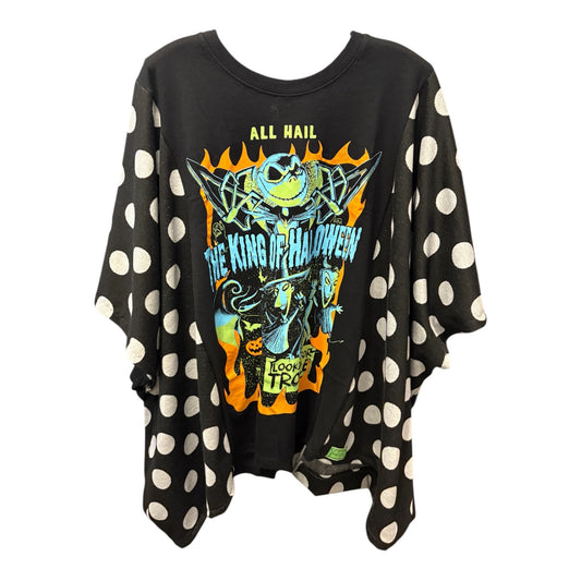 King of Halloween Upcycled Drop-Sleeve Tee Dress One Size Fits a Small to 4X