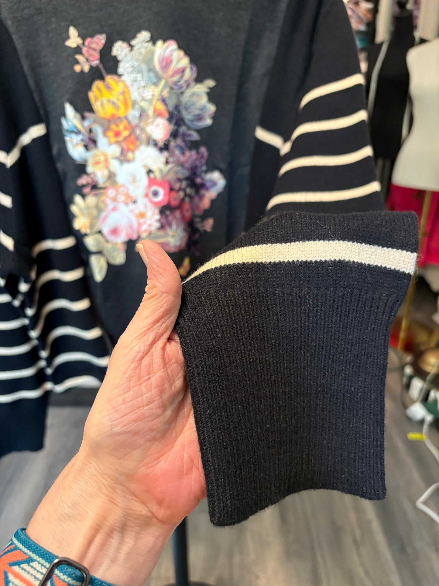 Flora Stripe One Size Fits a Small to Large