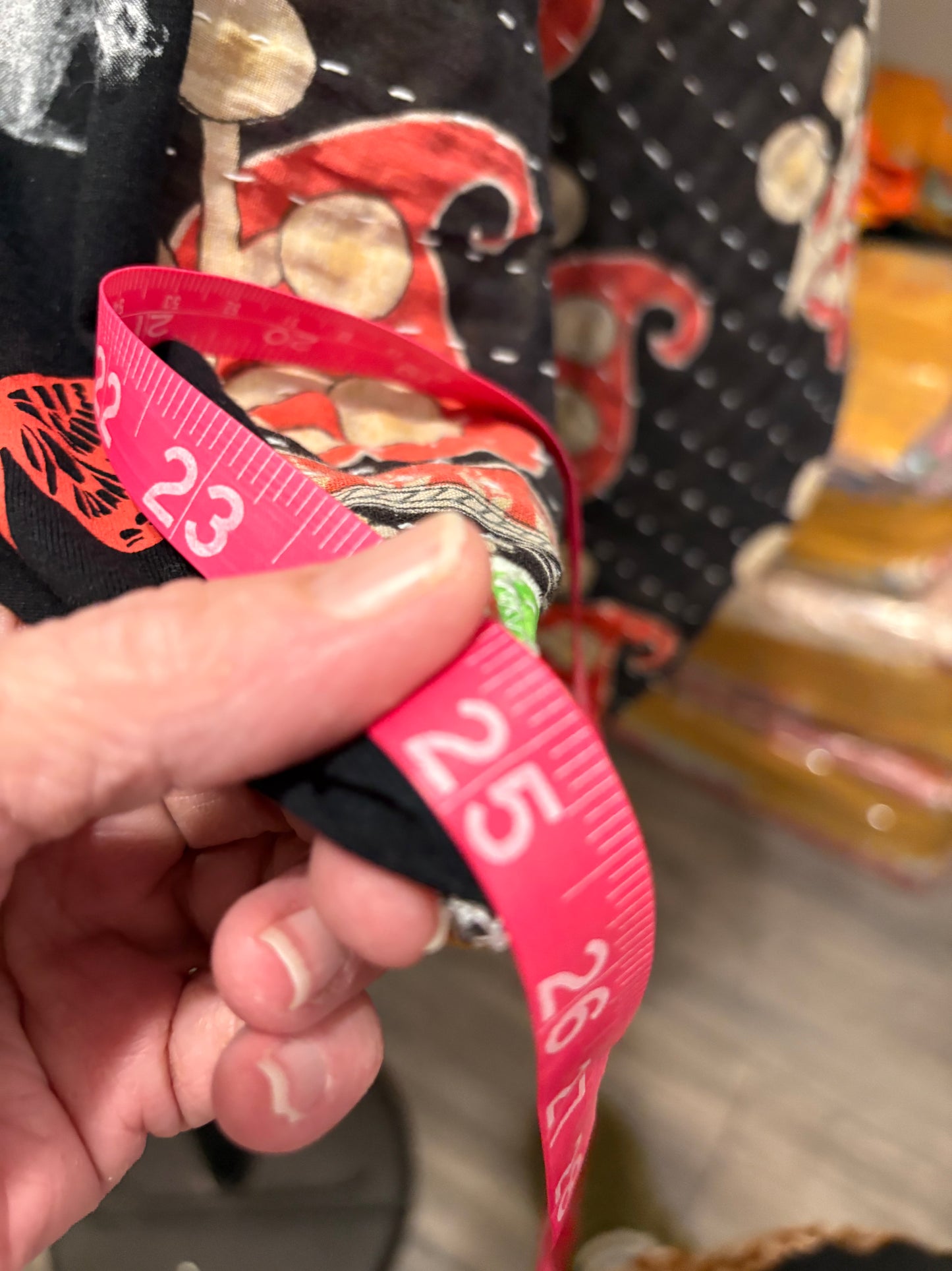 Be Like Dolly Upcycled Vintage Kantha Quilt Poncho Tee One Size Fits a Small to XXL