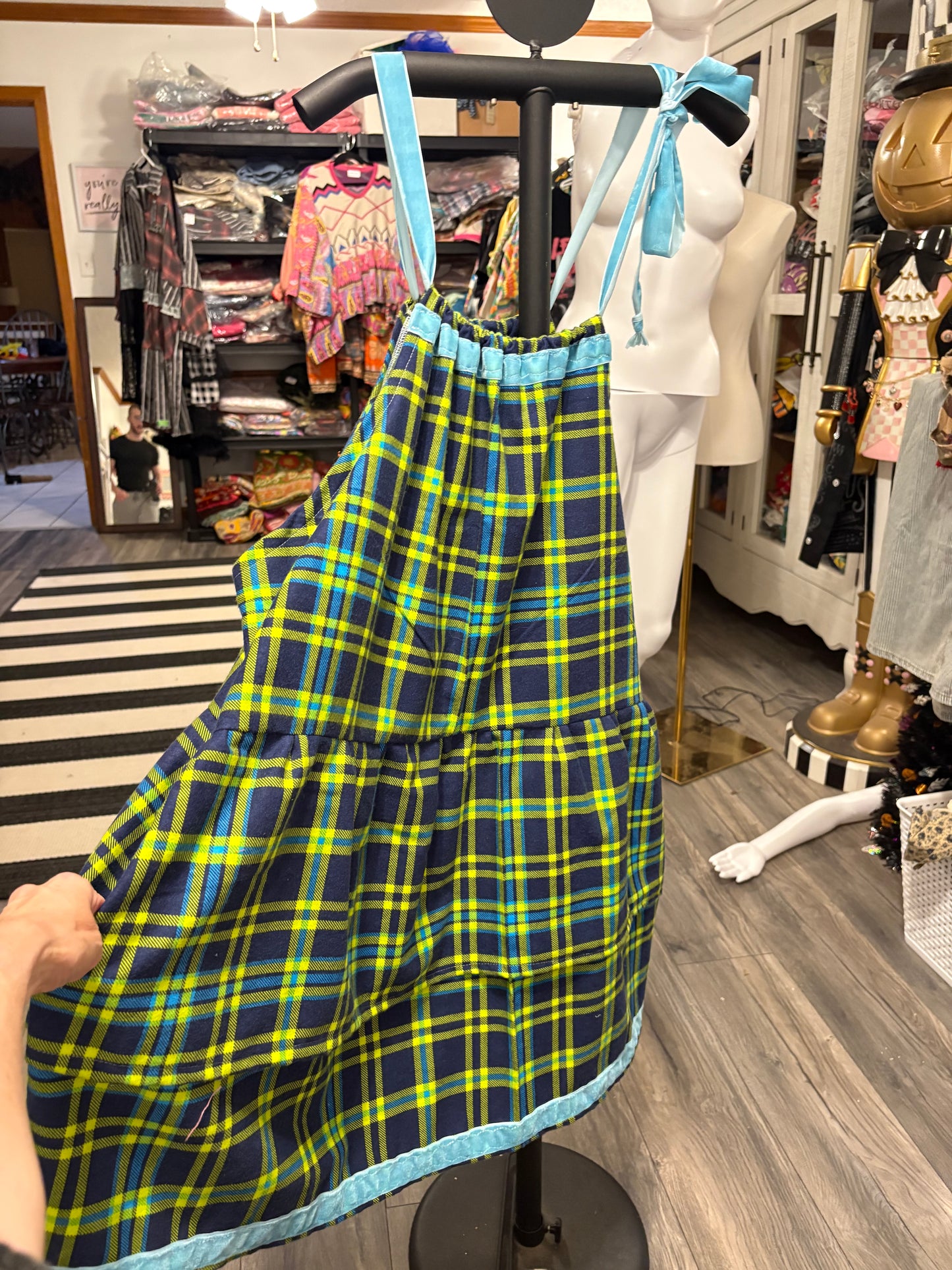 Tiffany’s Ruffled Slip Dress One Size Fits Most