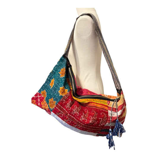 Sissy Kantha Hobo Bag