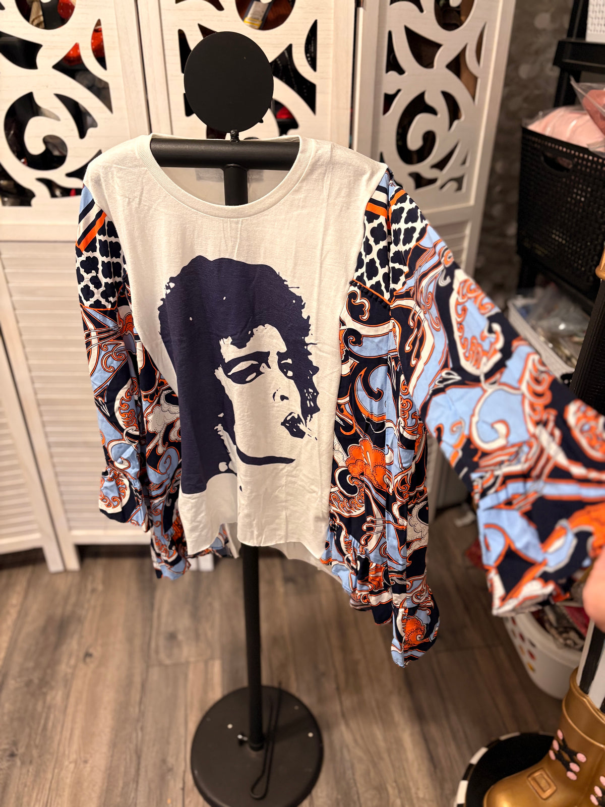 Spicy Curry Glam Tee One Size Fits a Small to XXL