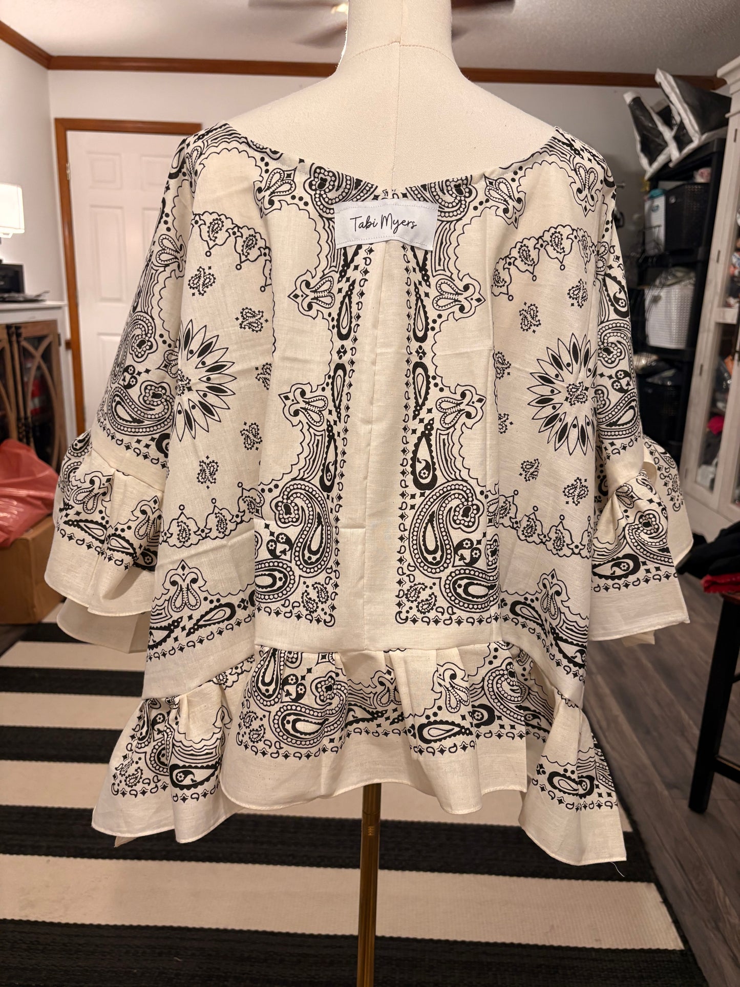 Sandy Bandana Top Fits a Small to 2X