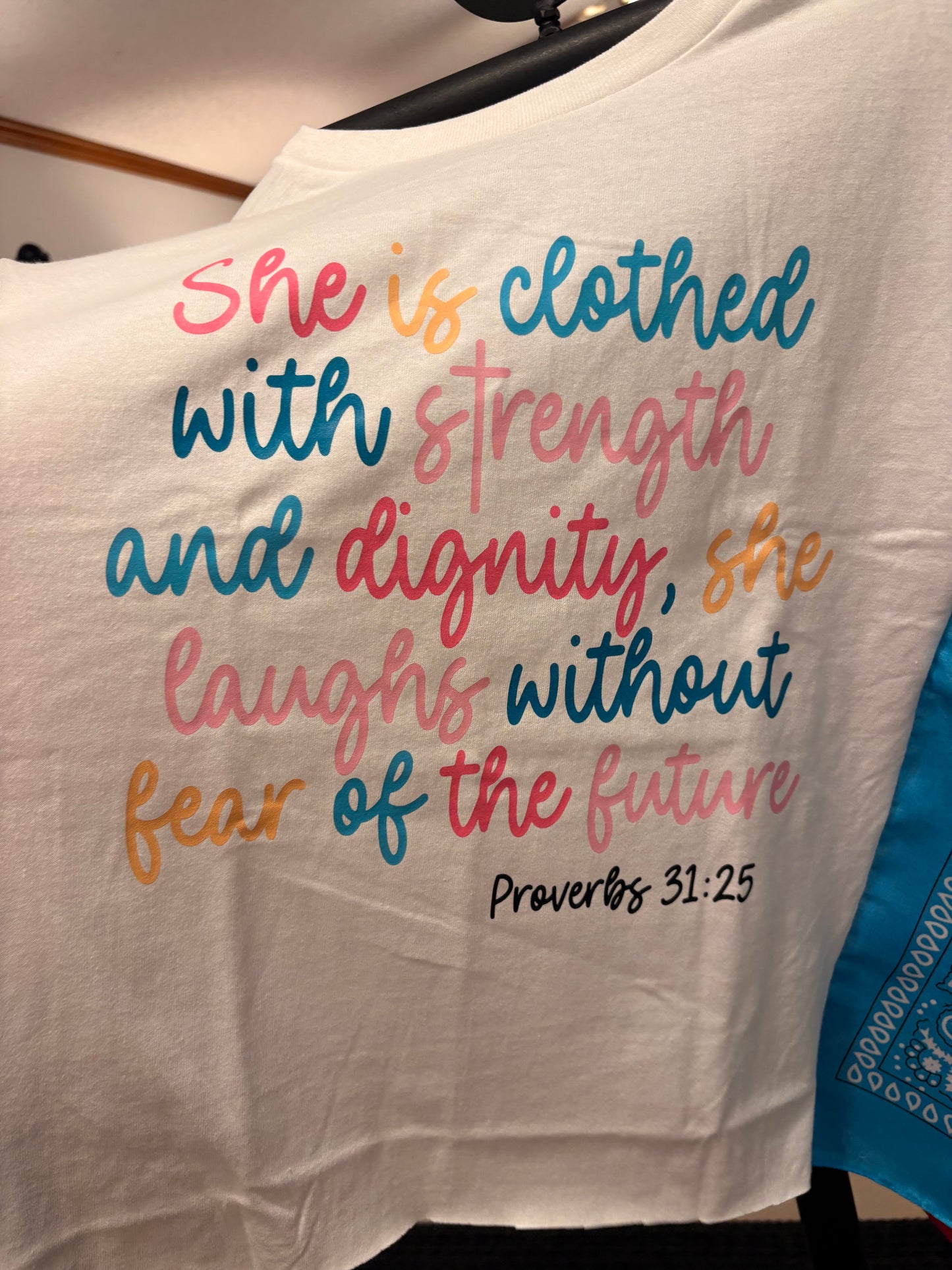 Proverbs 31 Bandana Poncho Tee Fits a Small to XL