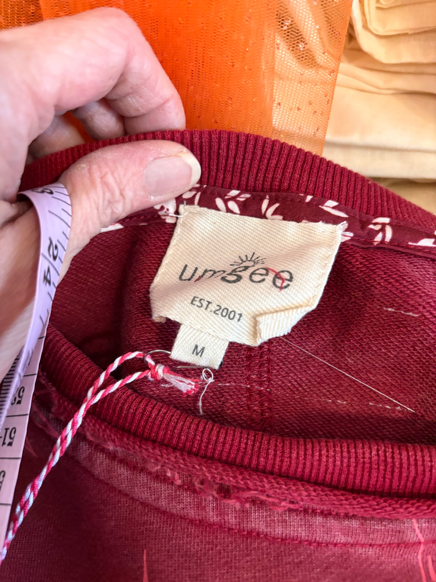 Kick Up Dust Upcycled Oversized Sweatshirt Long Length Fits Small-Large