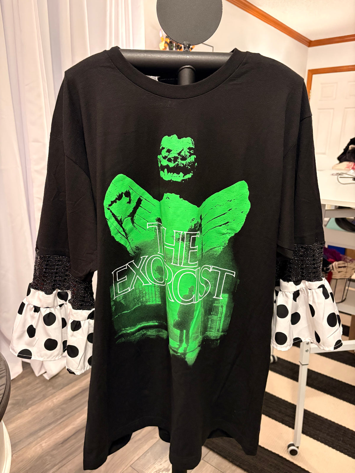 I Need A Priest Glam Sleeve Tee One Size Fits Small to XL