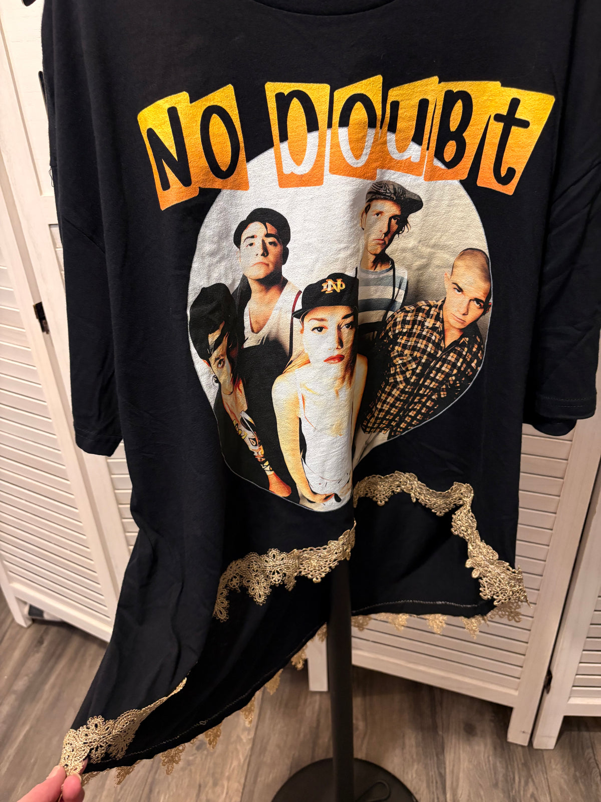 Don’t Speak Glam Hi/Lo Tee One Size Fits Small to XXL