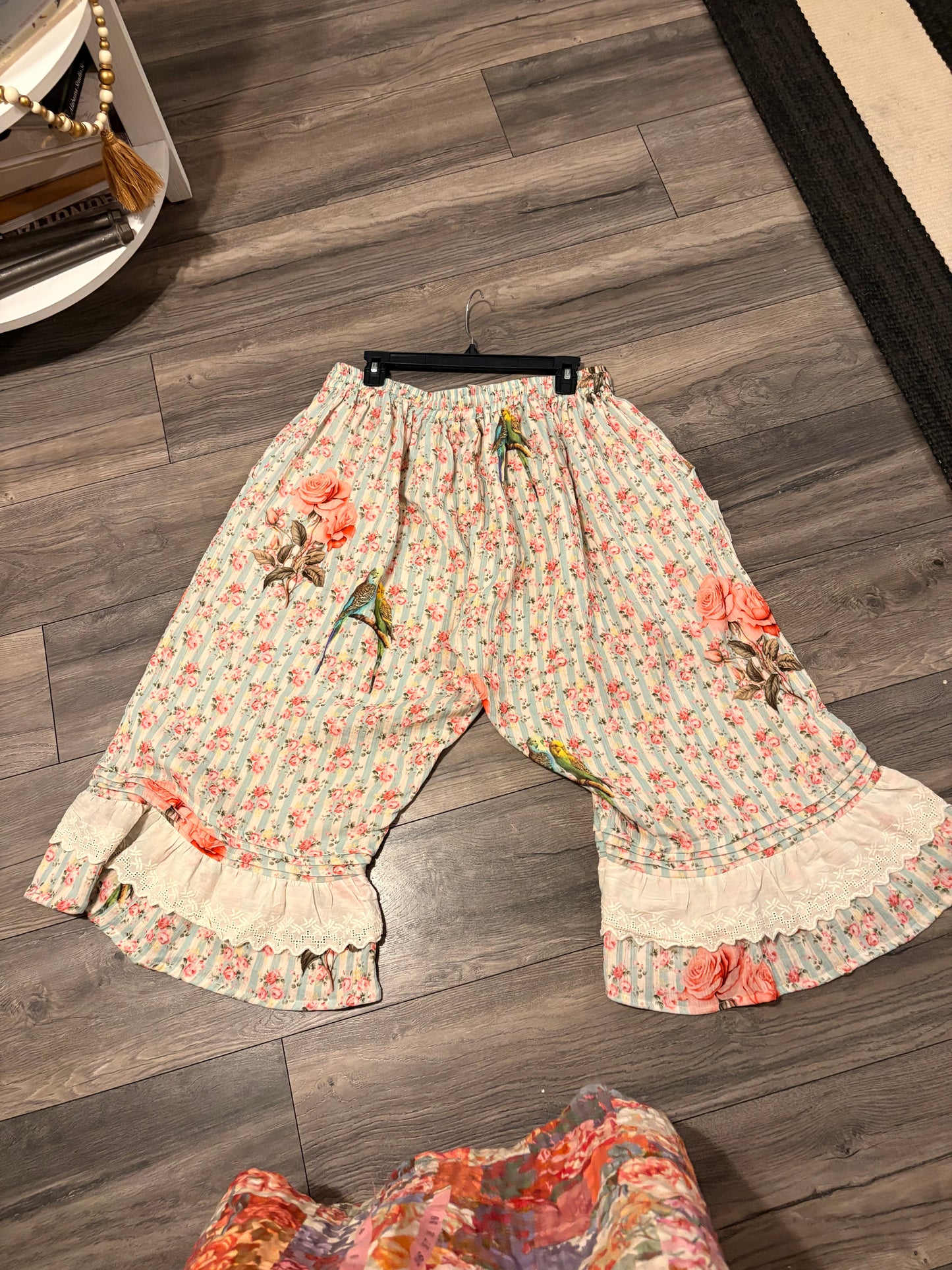 The Carmella Bloomers: Blue / One Size Fits Small to XL 2-14 CROPPED