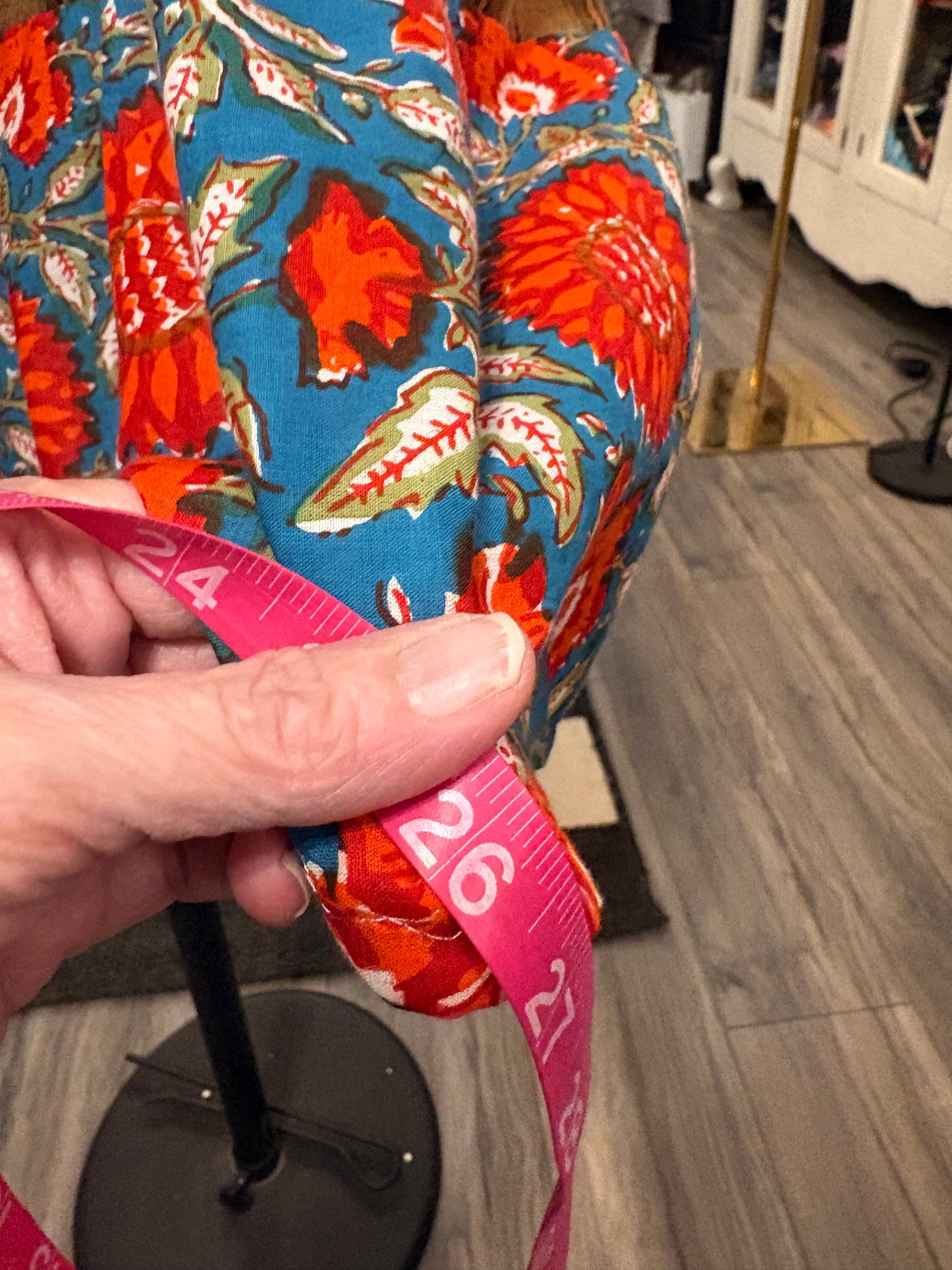 Olivia Upcycled Oversized Frayed Plaid Top One Size Fits a Small to XXL