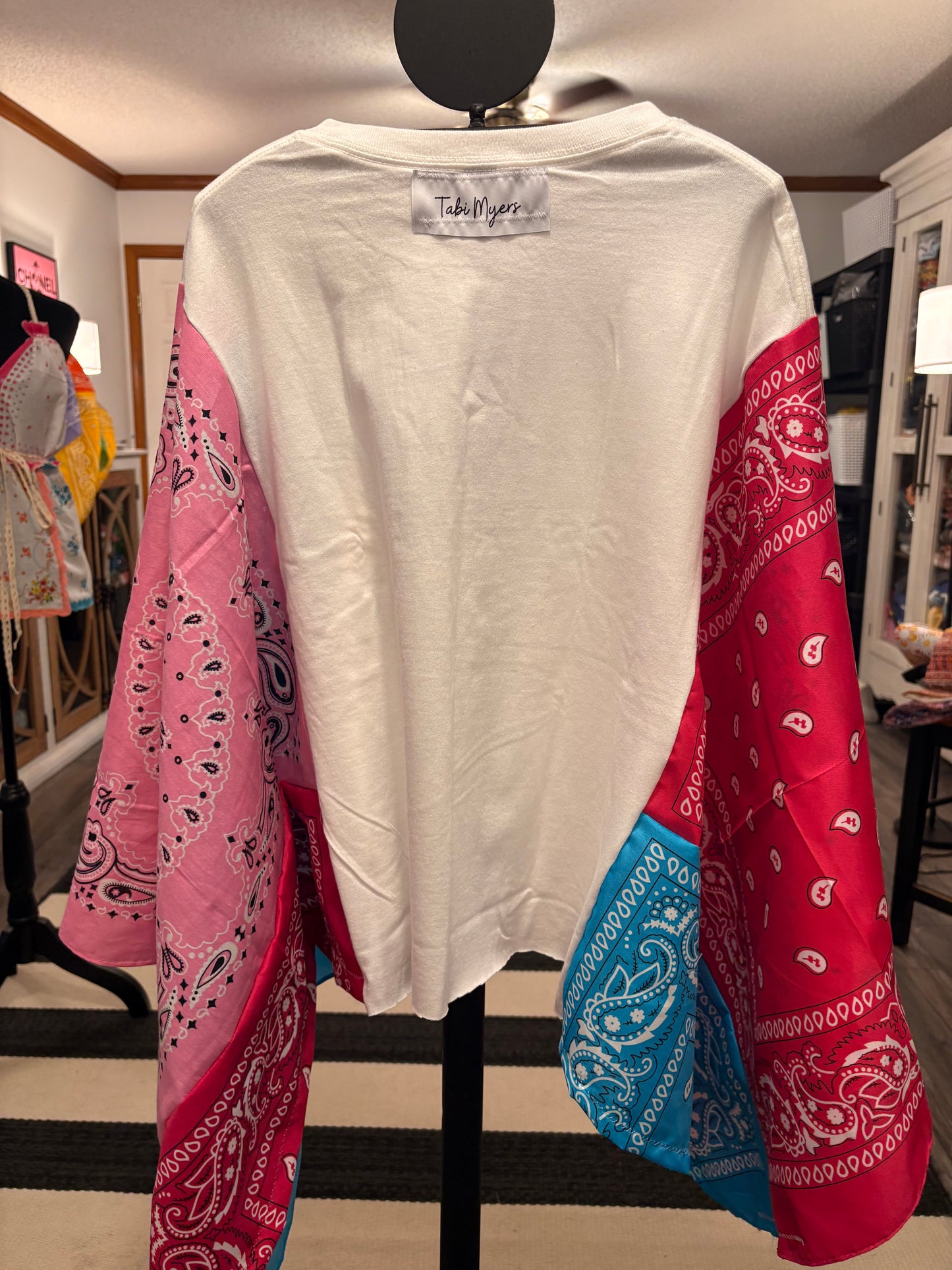 Proverbs 31 Bandana Poncho Tee Fits a Small to XL