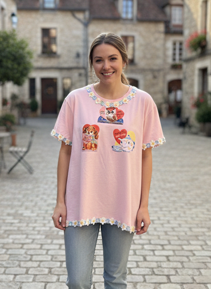 My Cup of Tea “Junk” Tee One Size Fits a Large to 2X