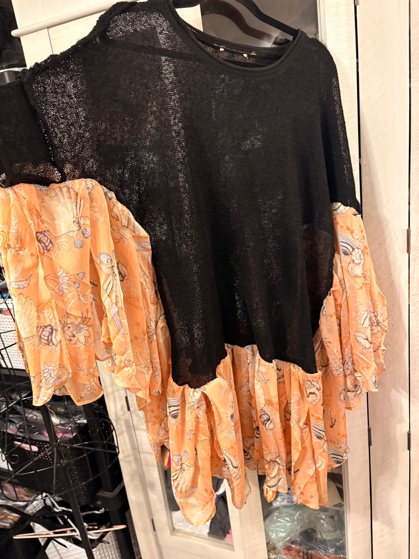 Mermaid Angel Poncho One Size Fits a Large to 3X