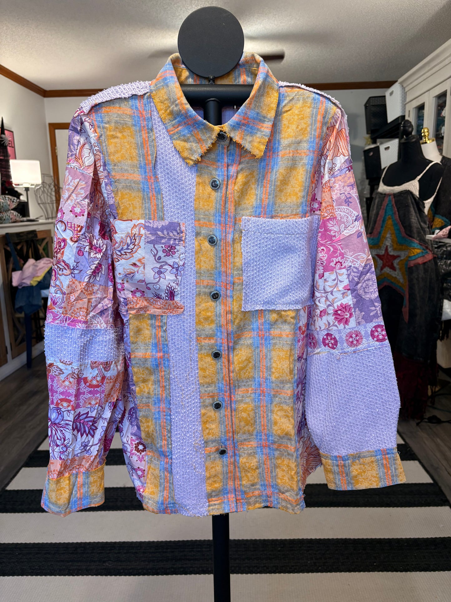 Haute Noveau “Junk” Tee One Size Fits a Small to XL Oversized