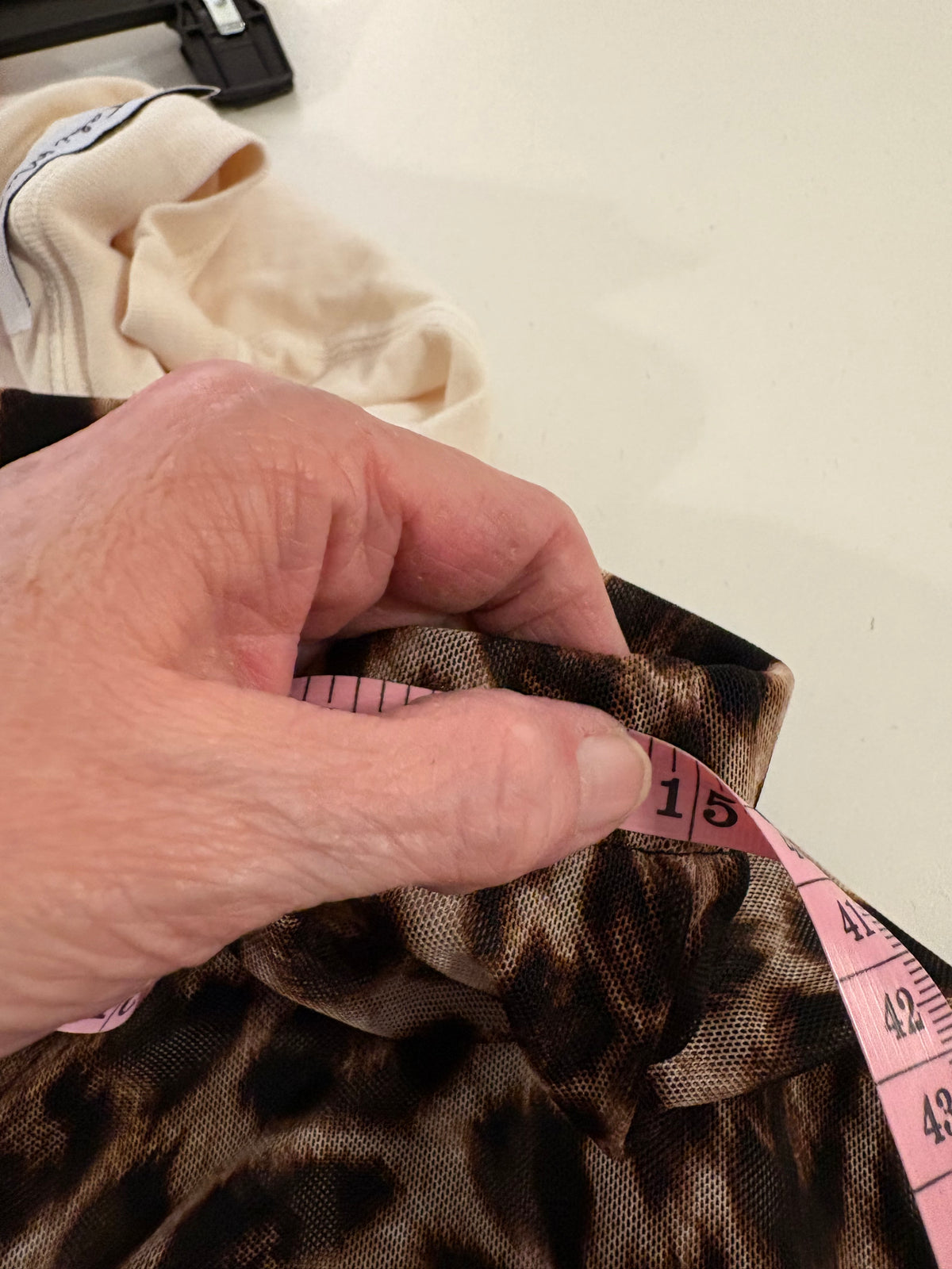 Magenta and Cheetah Fringe Glam Skirt One Size Fits a Small/Medium