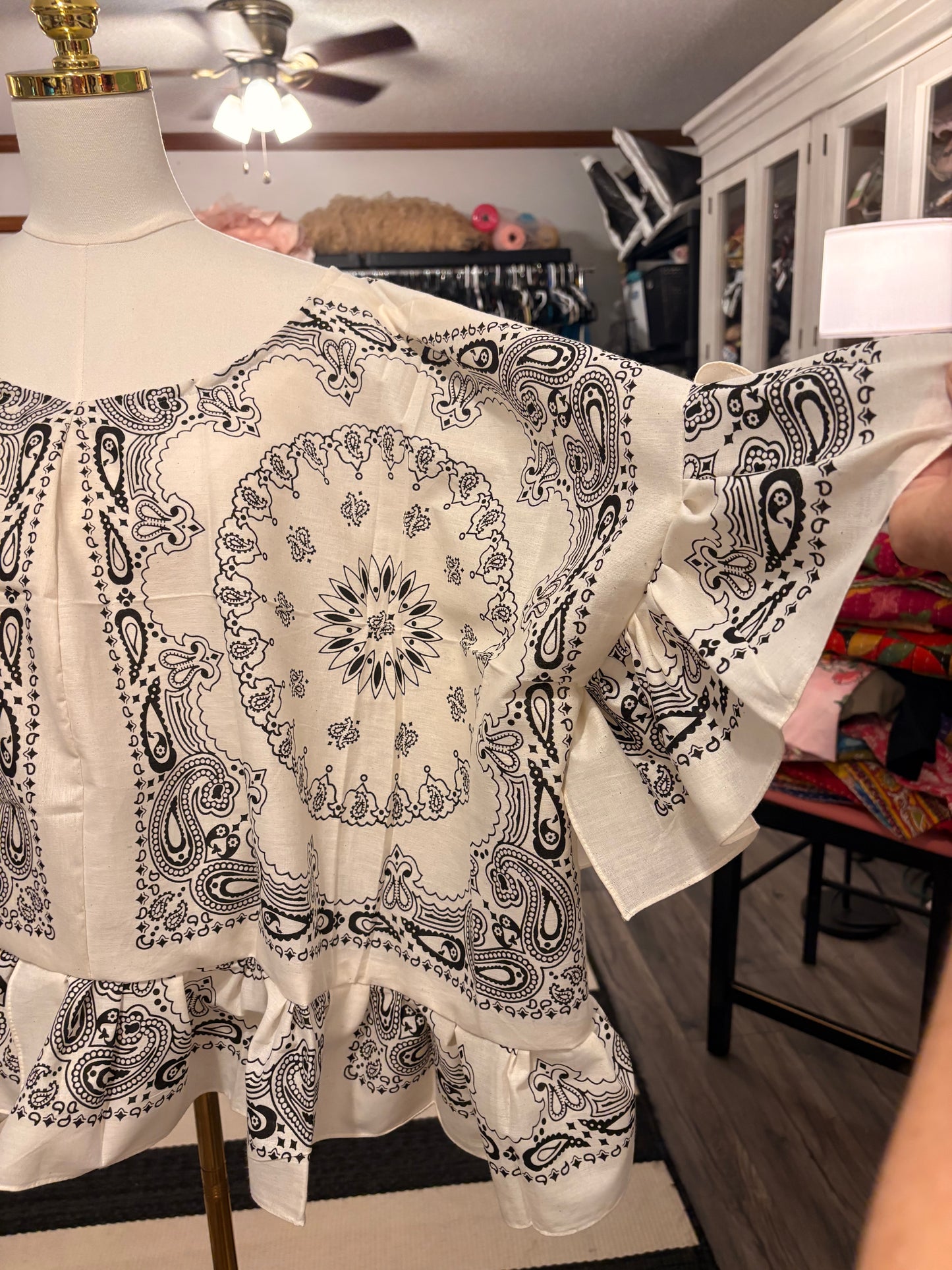 Sandy Bandana Top Fits a Small to 2X